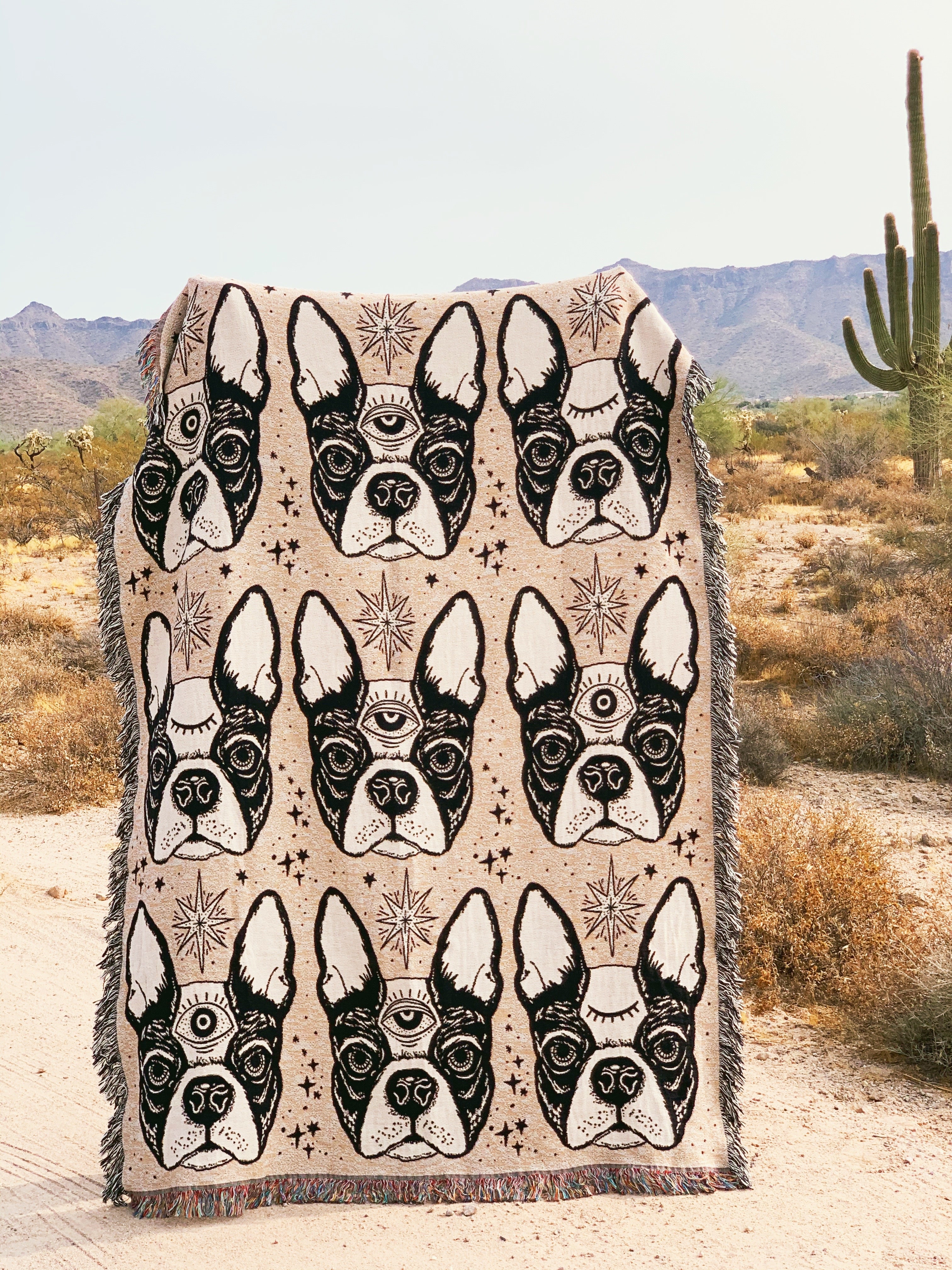 LIKE A BOSS // WOVEN FRINGE BLANKET