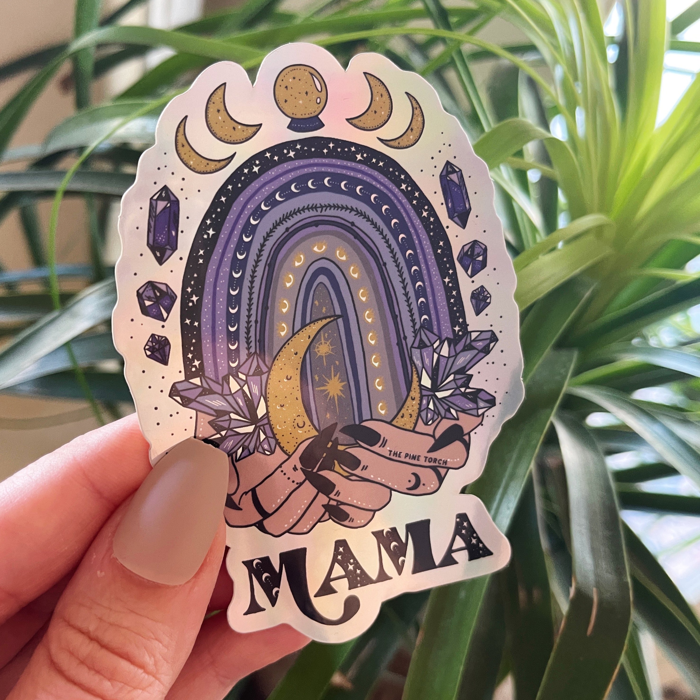 GOTHIC MAMA « HOLOGRAPHIC STICKER »