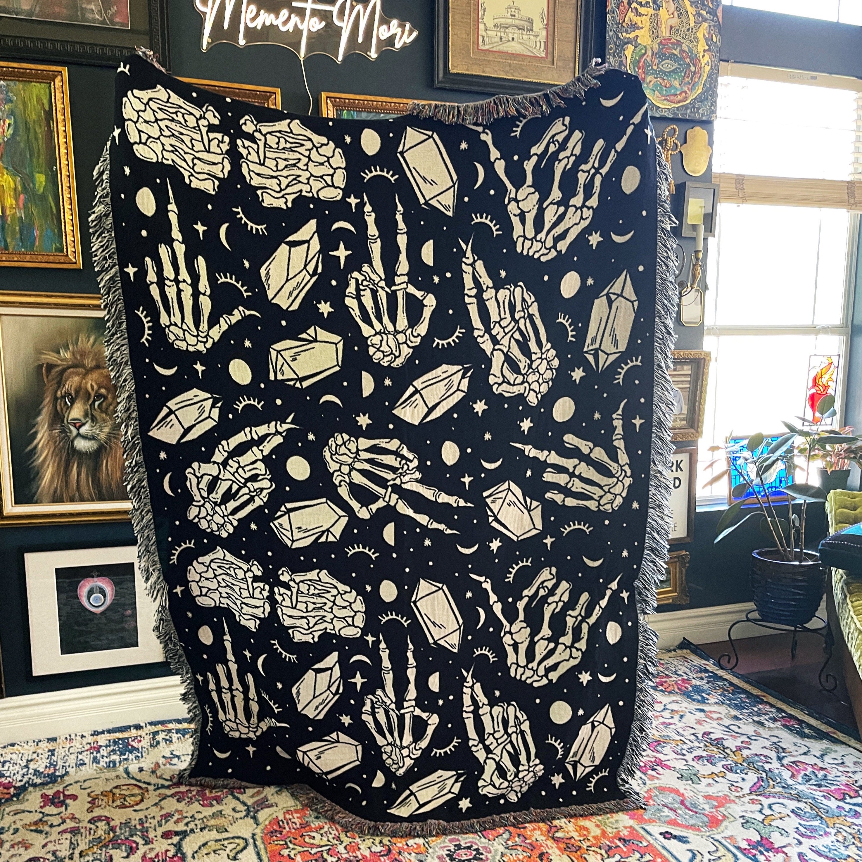 BONE-A-FIDE // WOVEN FRINGE BLANKET