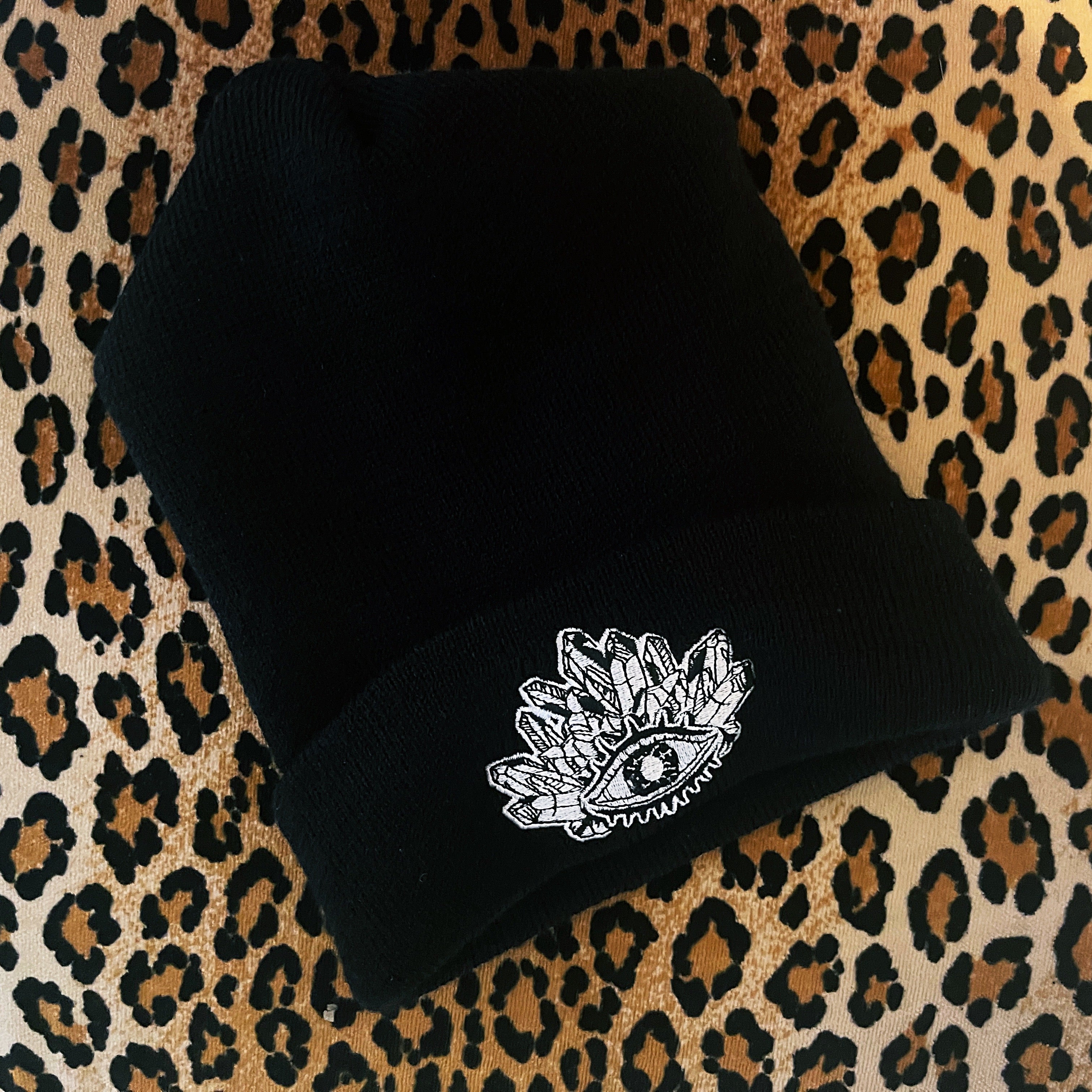 CRYSTAL EVIL EYE // BEANIE