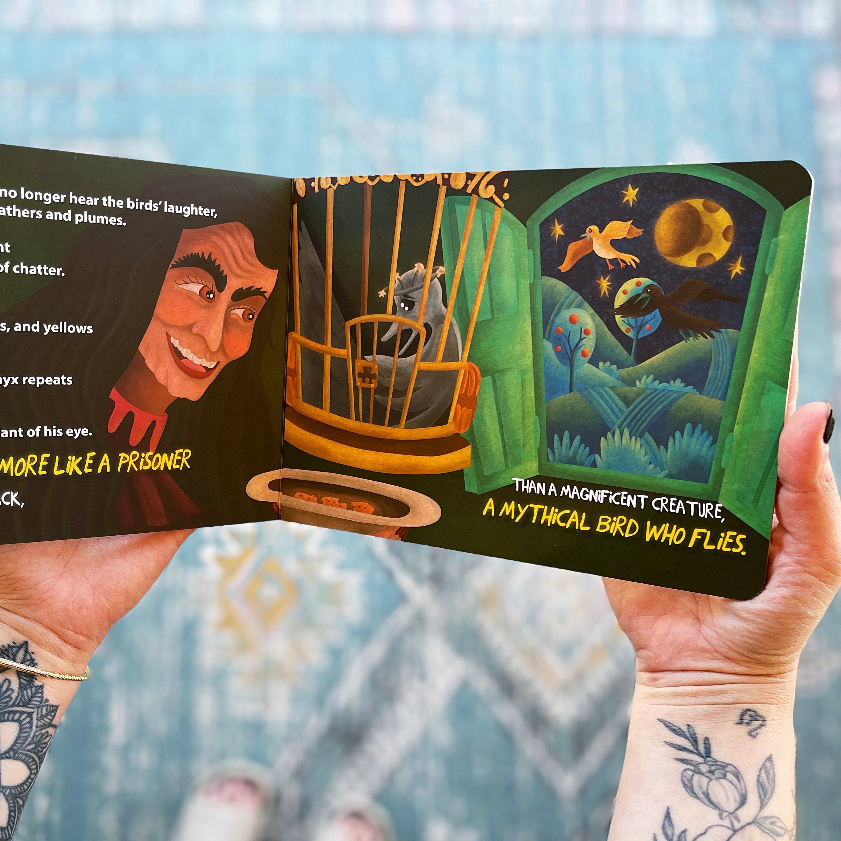 « RAISING A PHOENYX » BOARD BOOK