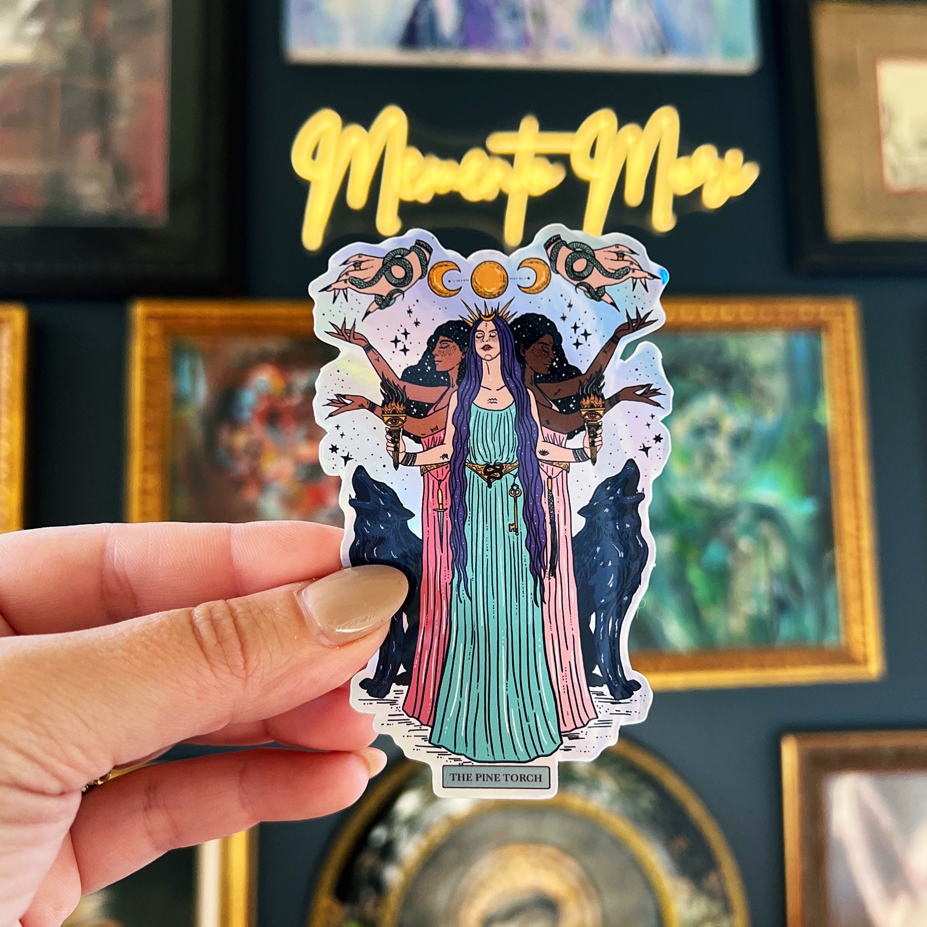HECATE « HOLOGRAPHIC STICKER »