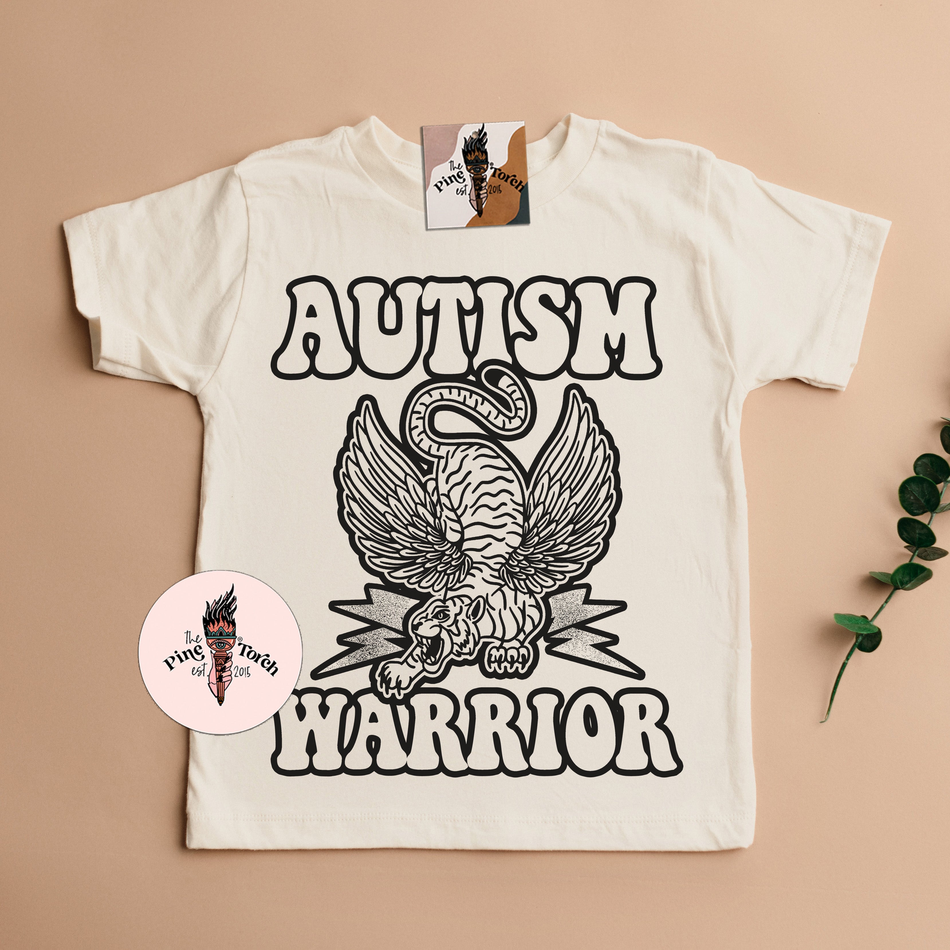 « AUTISM WARRIOR (TIGER) » KIDS/YOUTH TEE