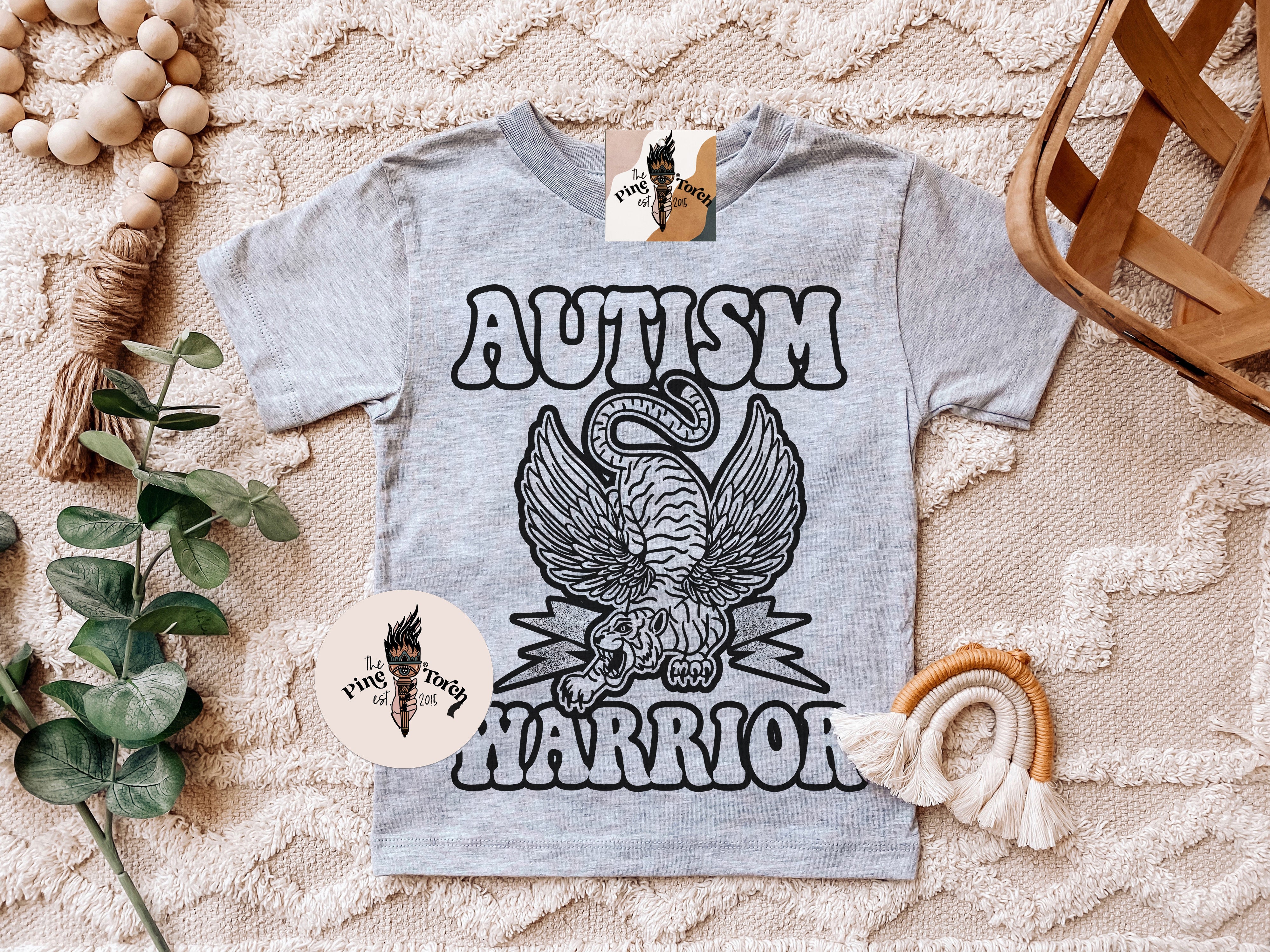 « AUTISM WARRIOR (TIGER) » KIDS/YOUTH TEE