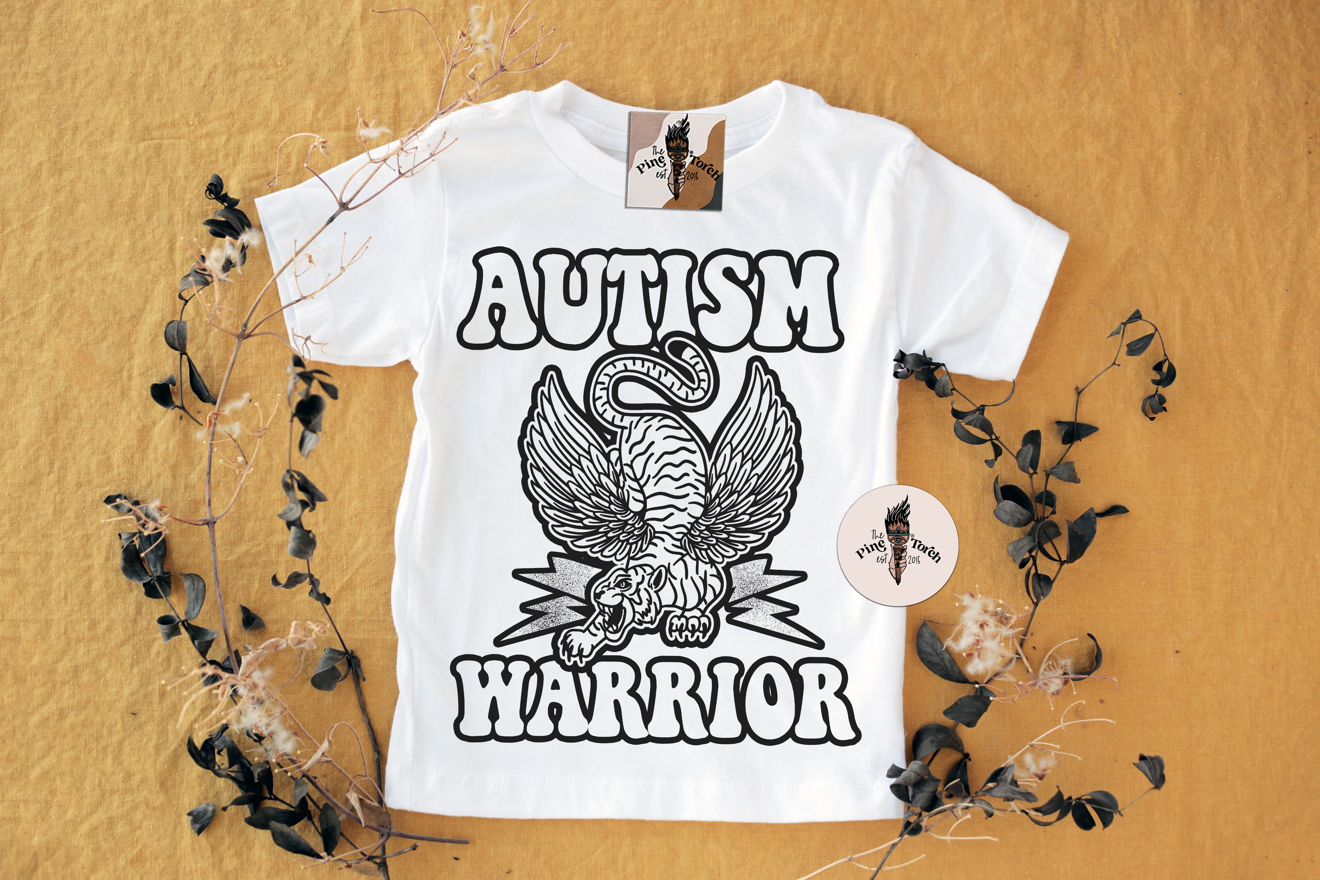 « AUTISM WARRIOR (TIGER) » KIDS/YOUTH TEE