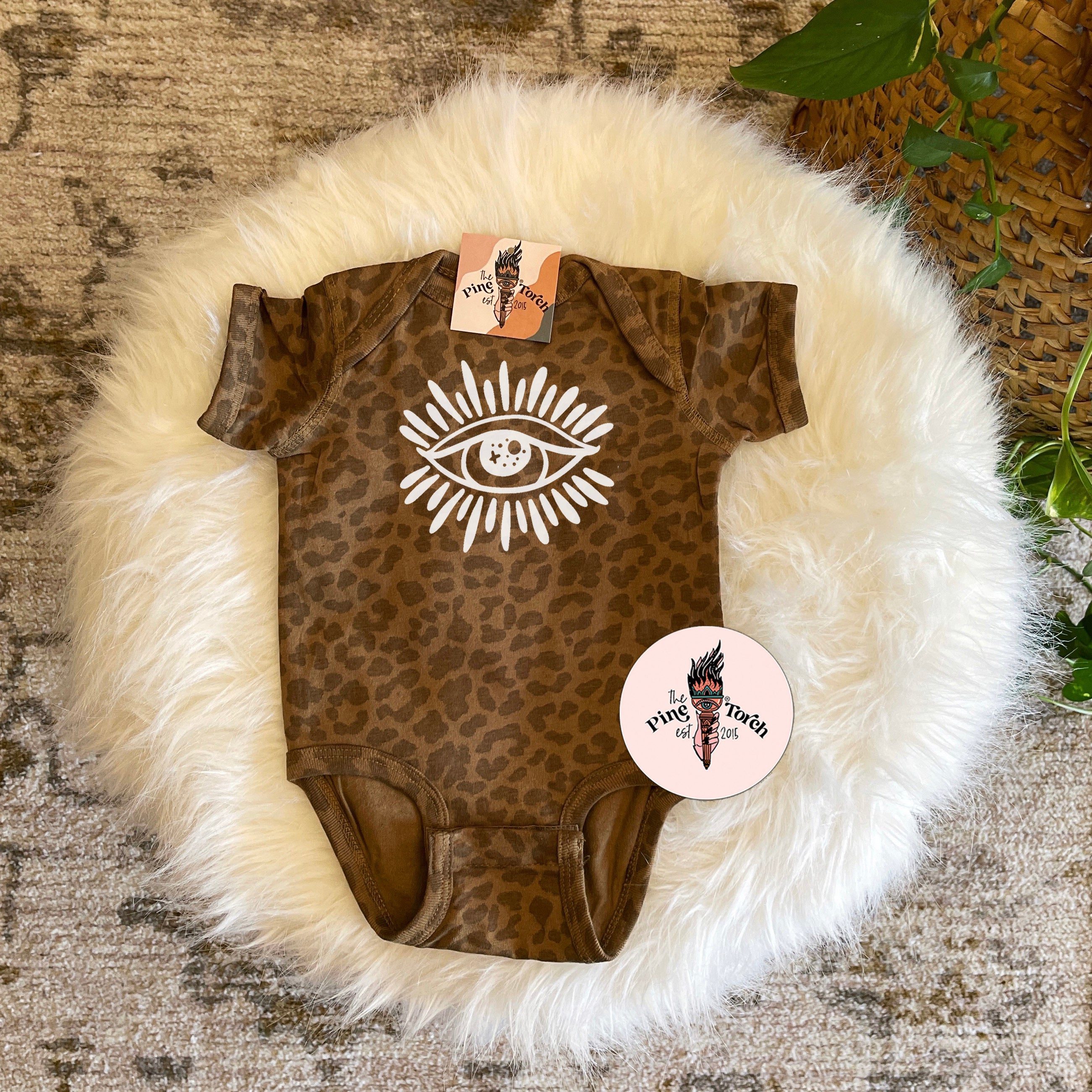 « EVIL EYE » LEOPARD PRINT BODYSUIT