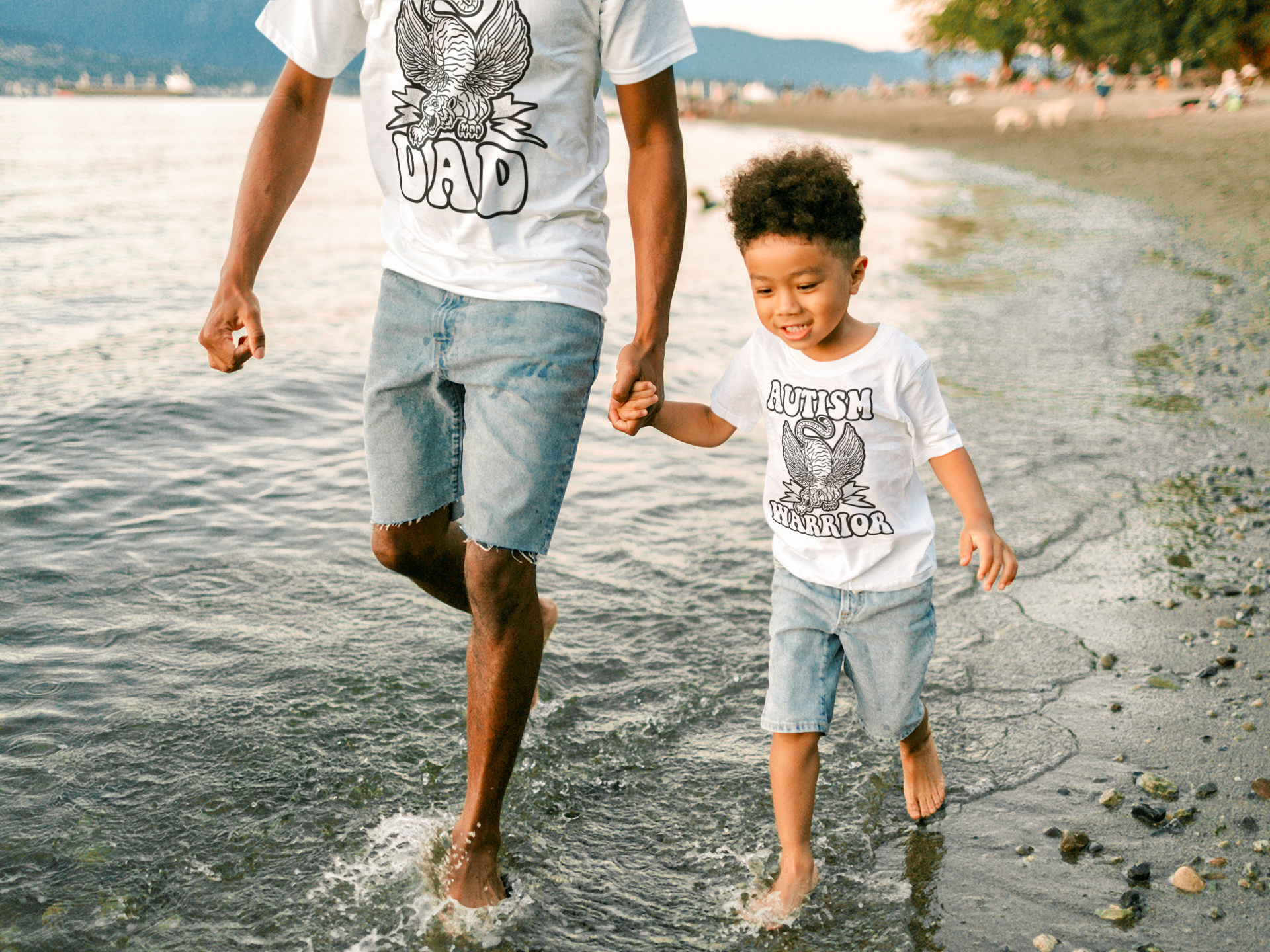« AUTISM DAD » UNISEX TEE