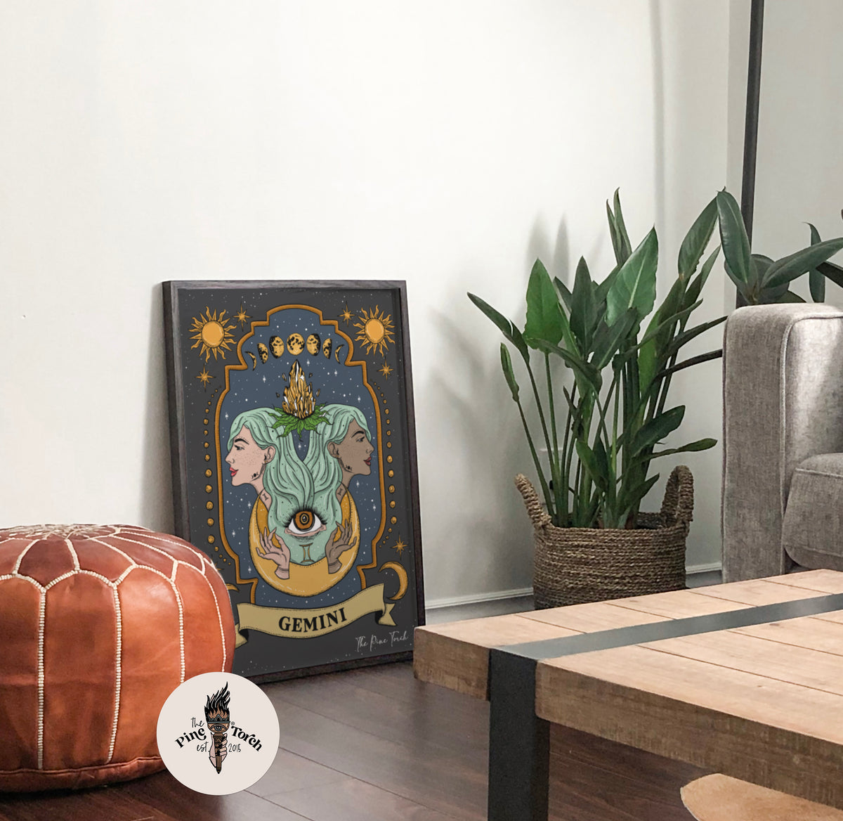 GEMINI // MATTE POSTER PRINT | The Pine Torch