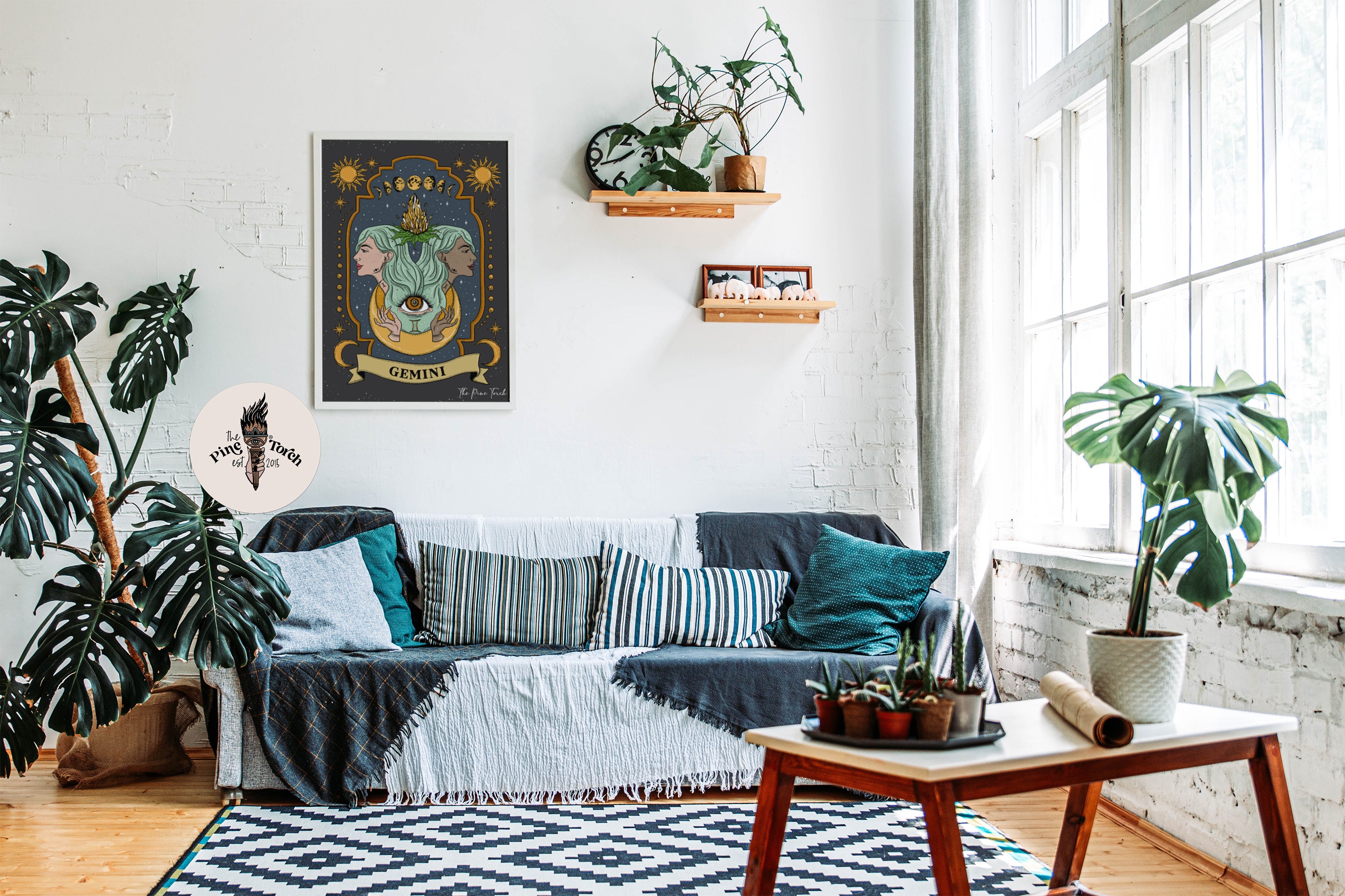 GEMINI // FRAMED POSTER PRINT