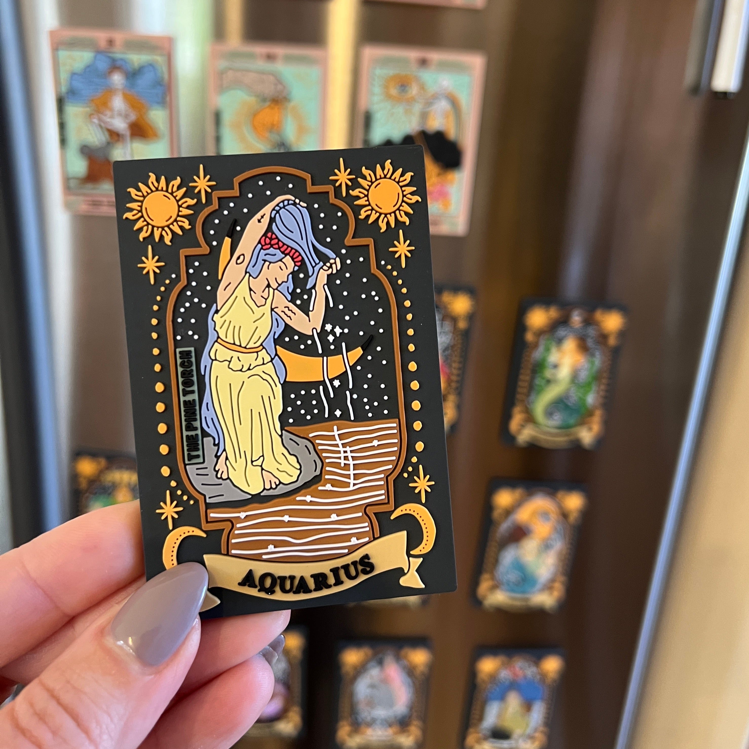 AQUARIUS « SOFT RUBBER 3D MAGNET »