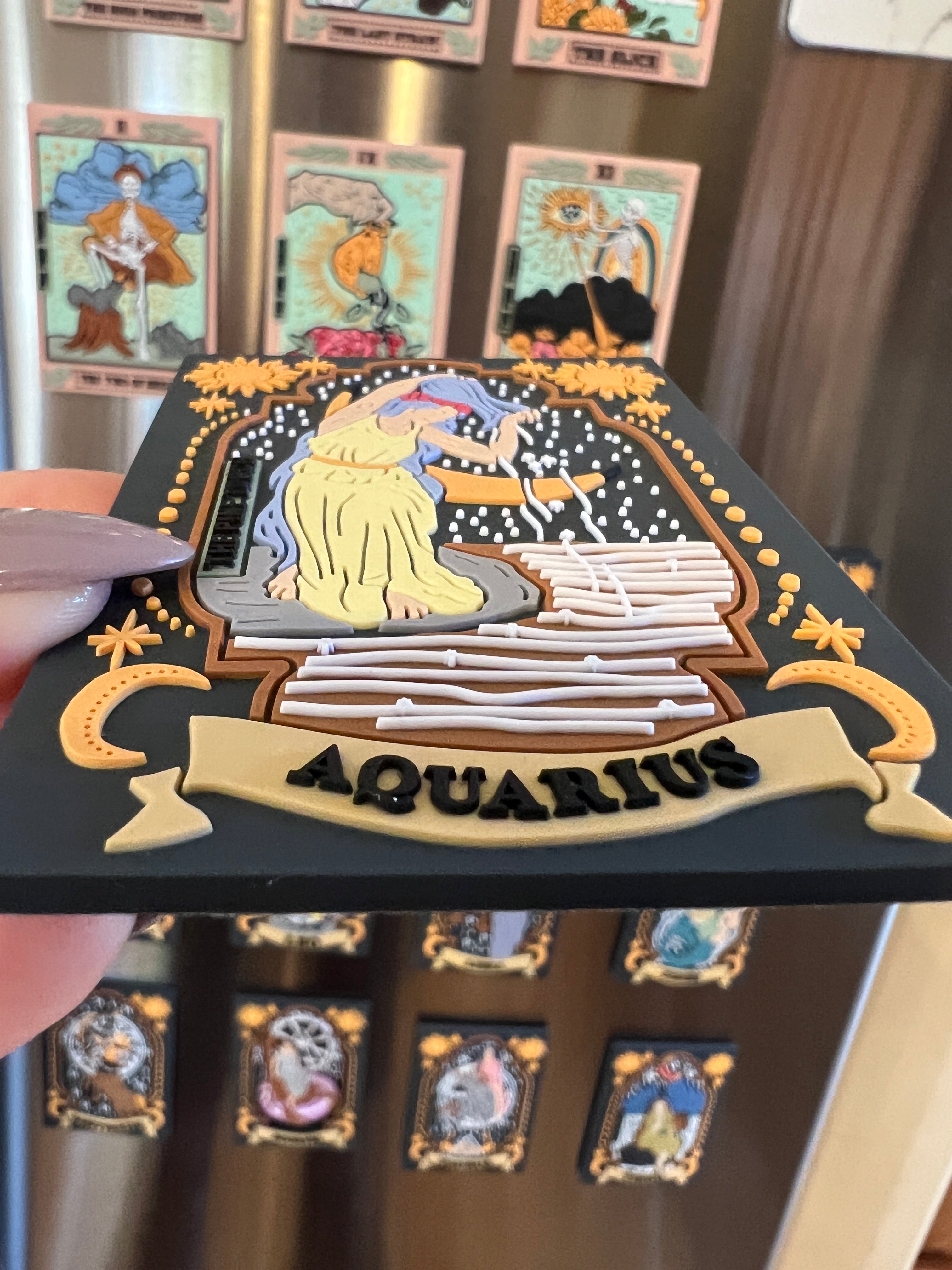 AQUARIUS « SOFT RUBBER 3D MAGNET »