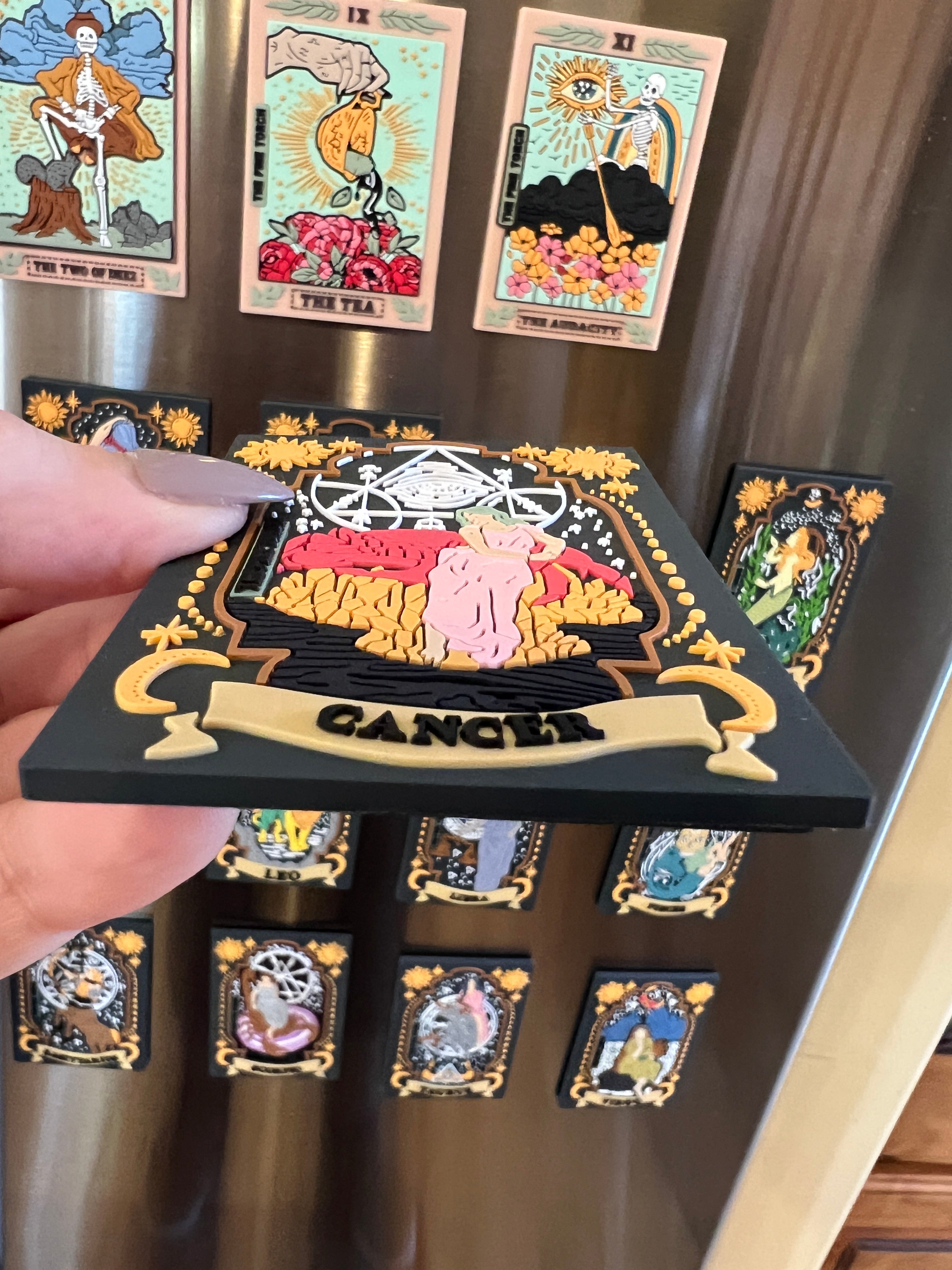 CANCER « SOFT RUBBER 3D MAGNET »
