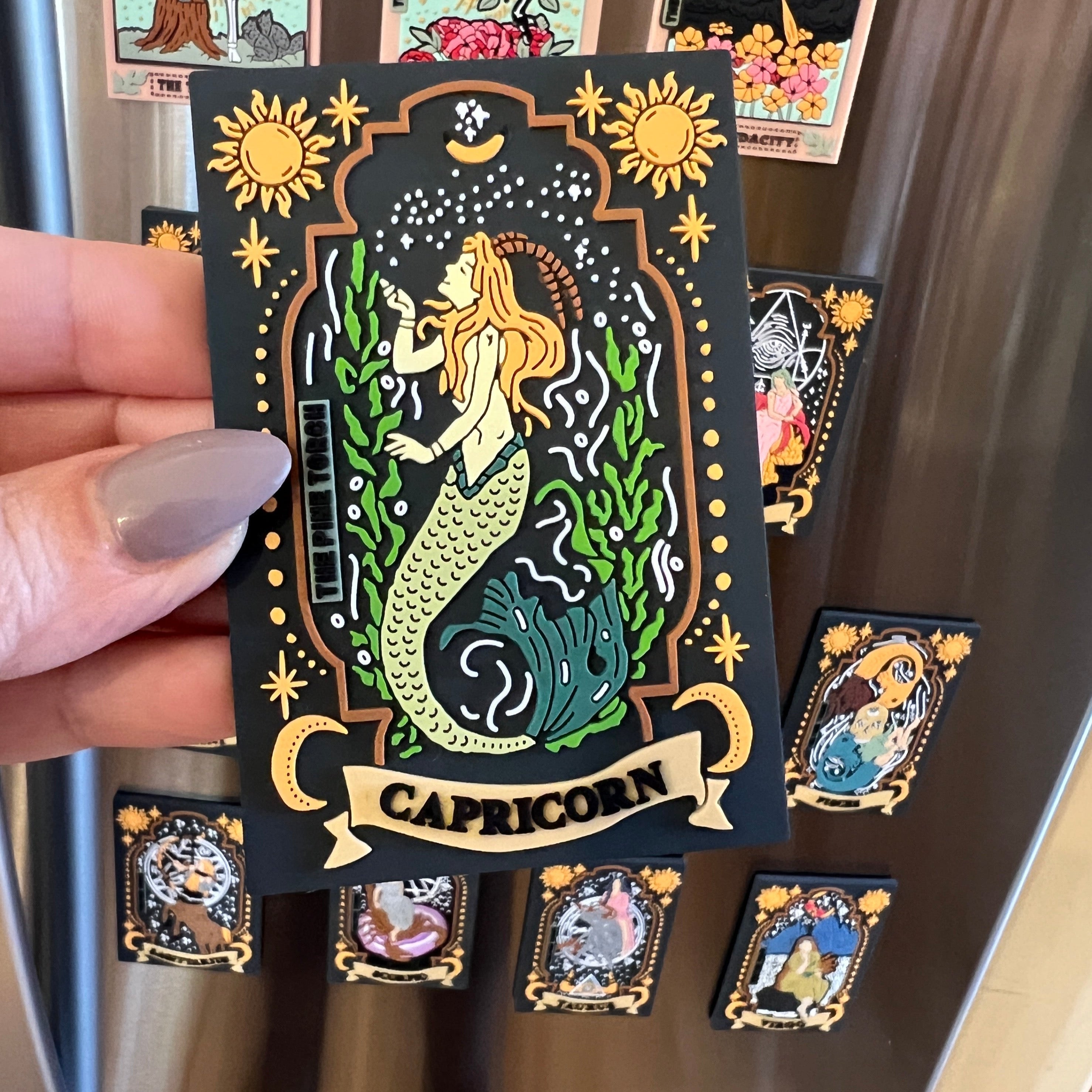 CAPRICORN « SOFT RUBBER 3D MAGNET »