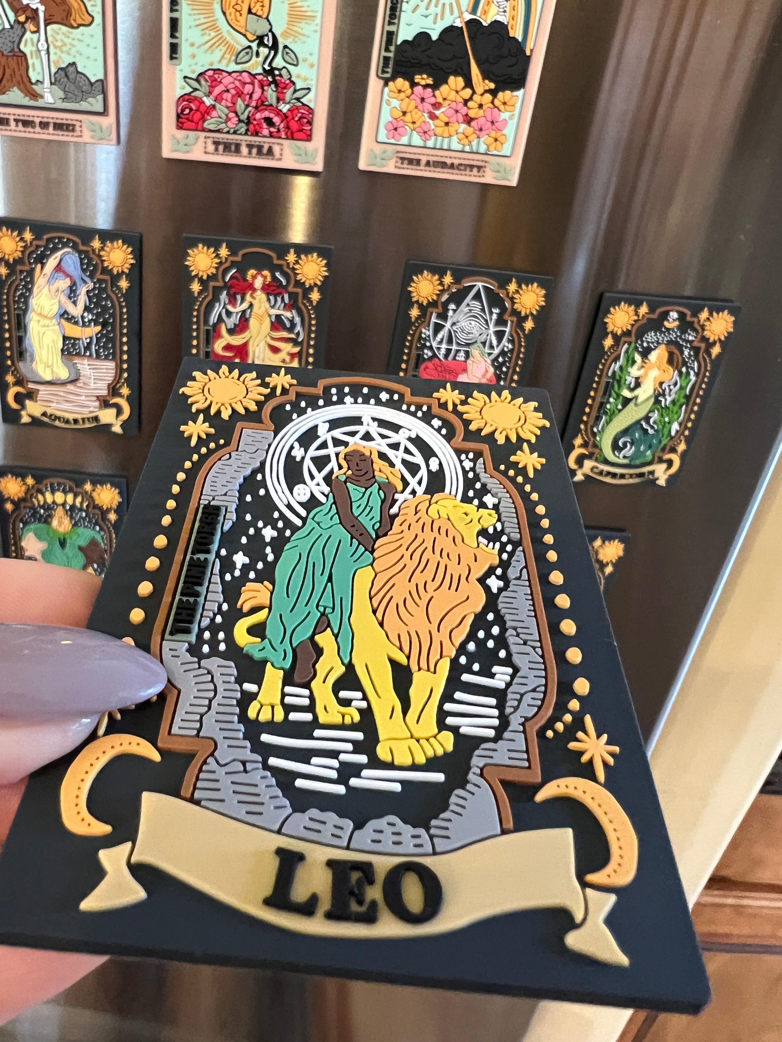 LEO « SOFT RUBBER 3D MAGNET »