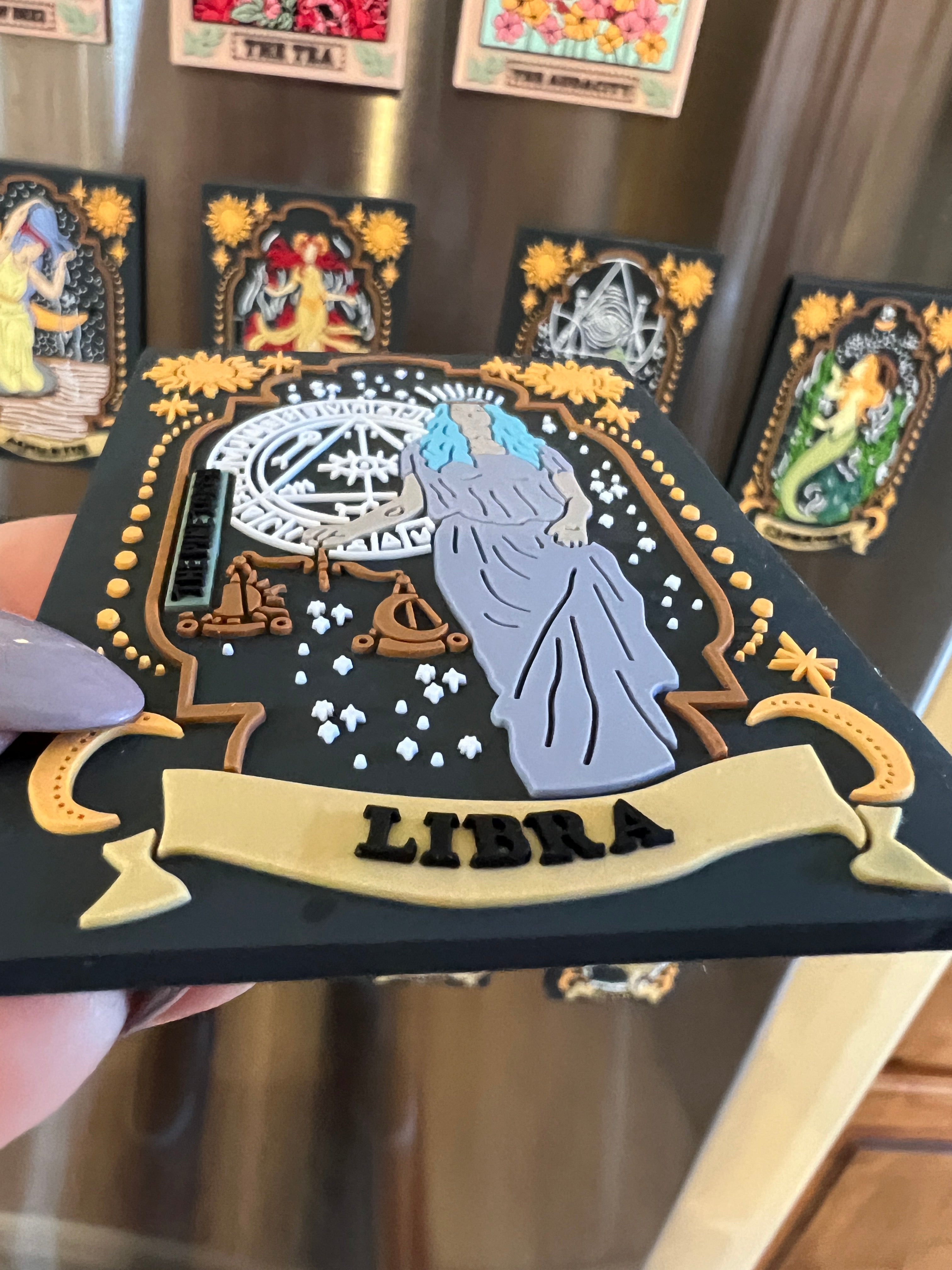 LIBRA « SOFT RUBBER 3D MAGNET »