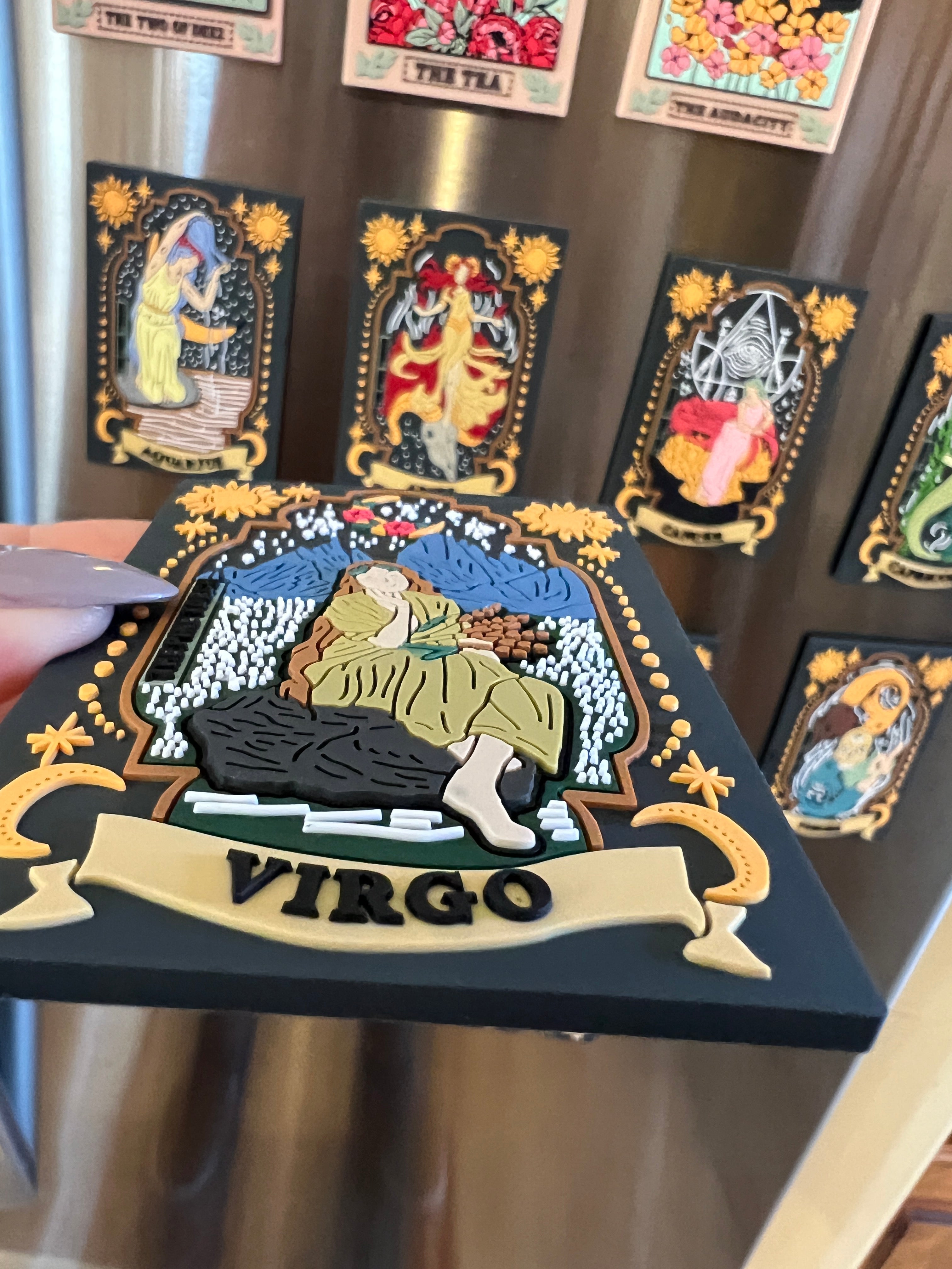 VIRGO « SOFT RUBBER 3D MAGNET »