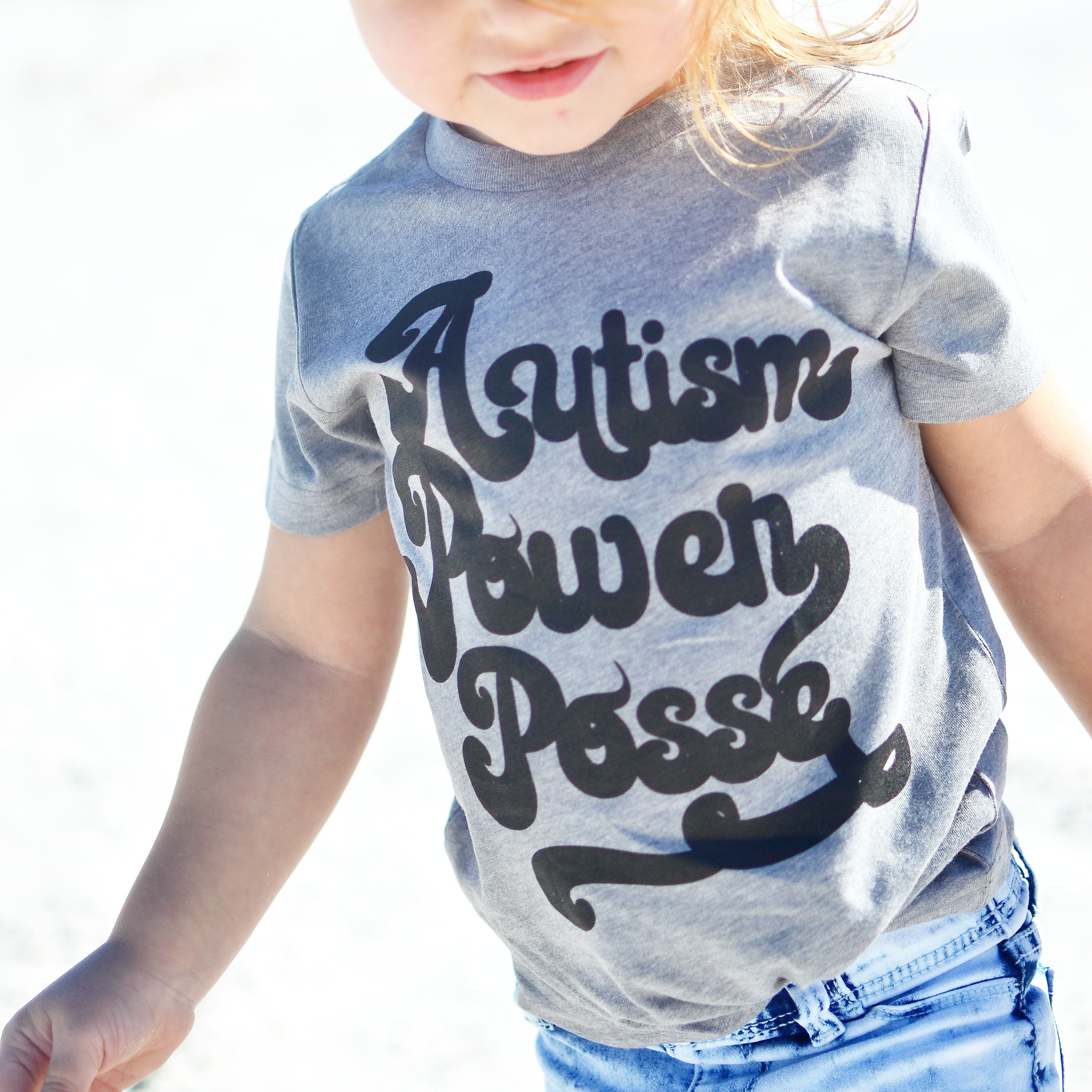« AUTISM POWER POSSE » KIDS TEE