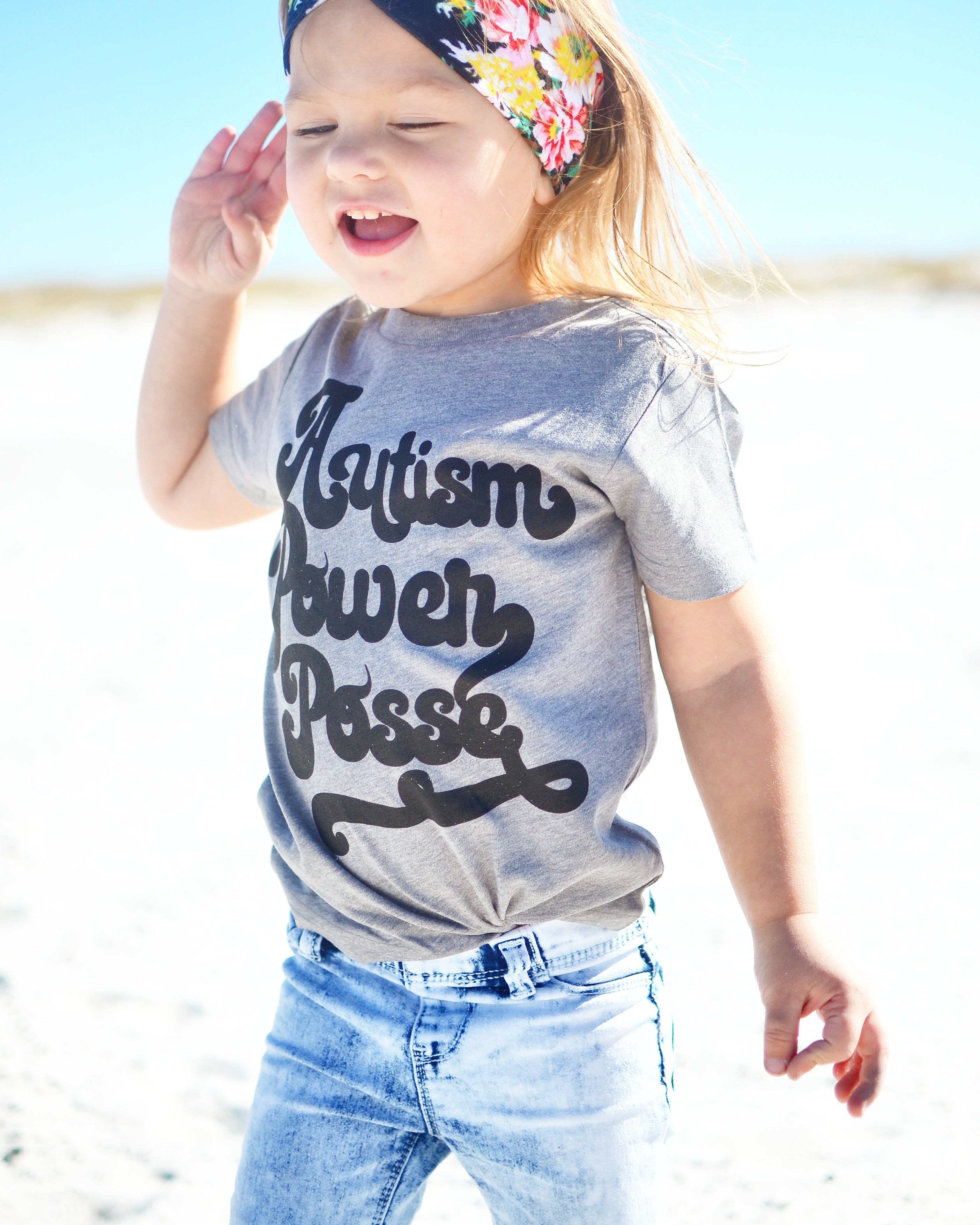 « AUTISM POWER POSSE » KIDS TEE