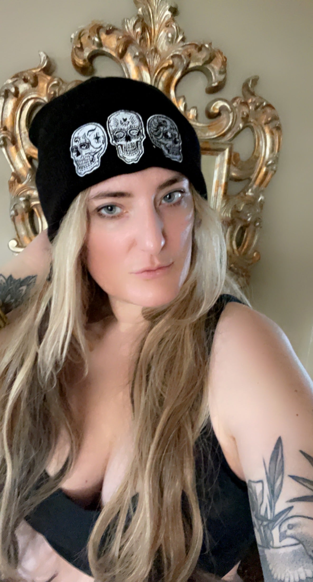 SUGAR SKULL // BEANIE