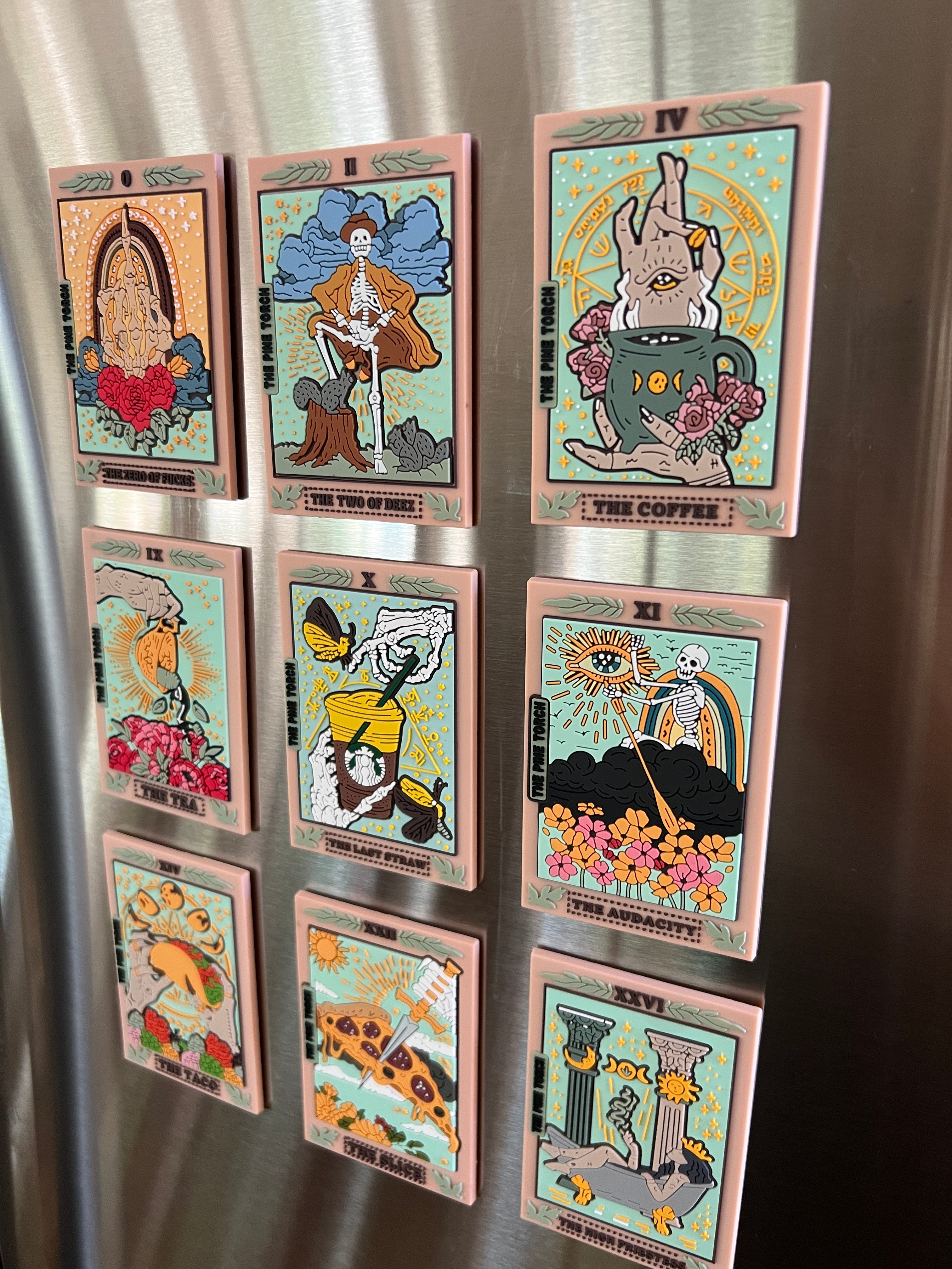 THE AUDACITY TAROT « SOFT RUBBER 3D MAGNET »