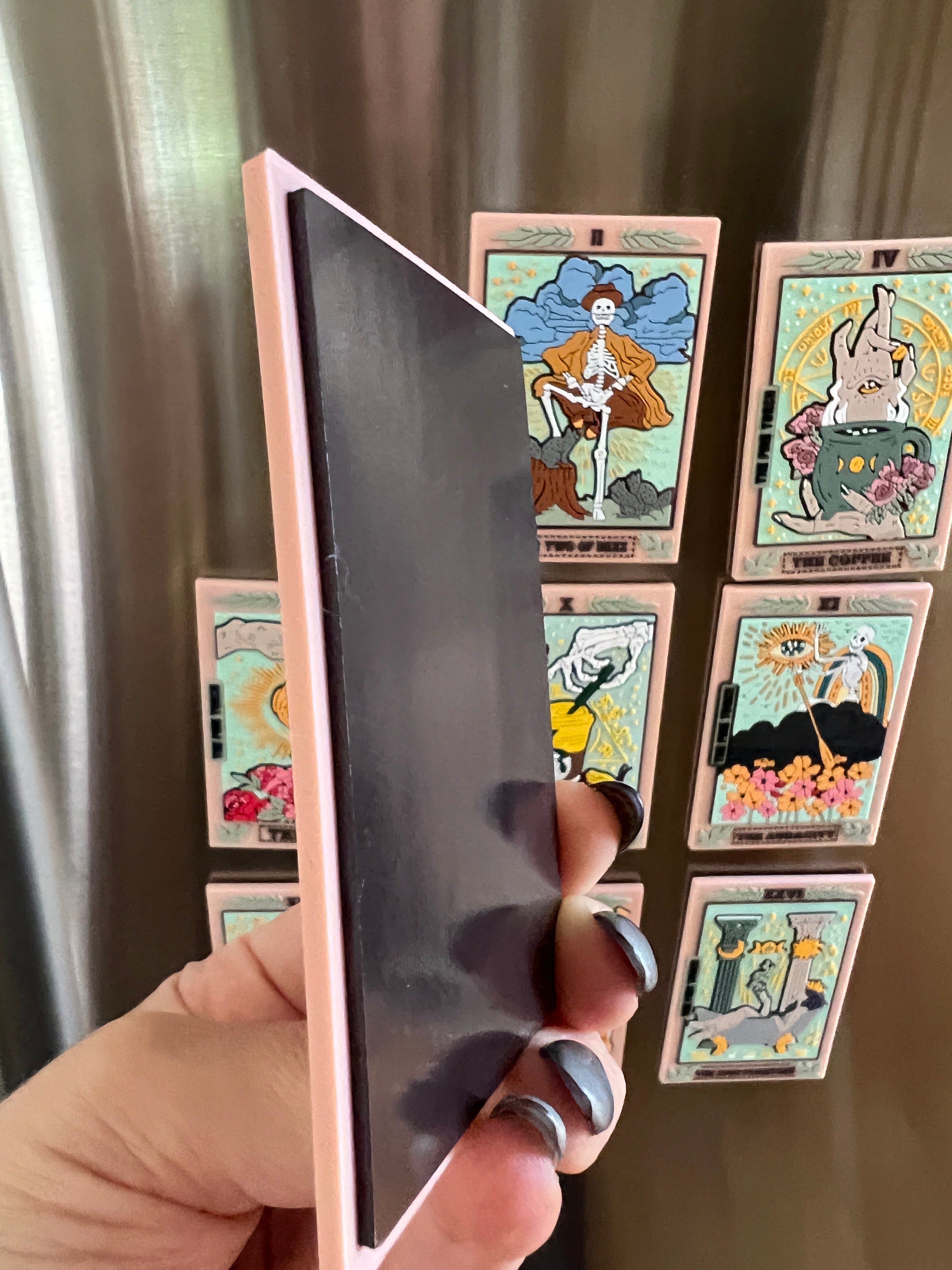 THE TWO OF DEEZ TAROT « SOFT RUBBER 3D MAGNET »