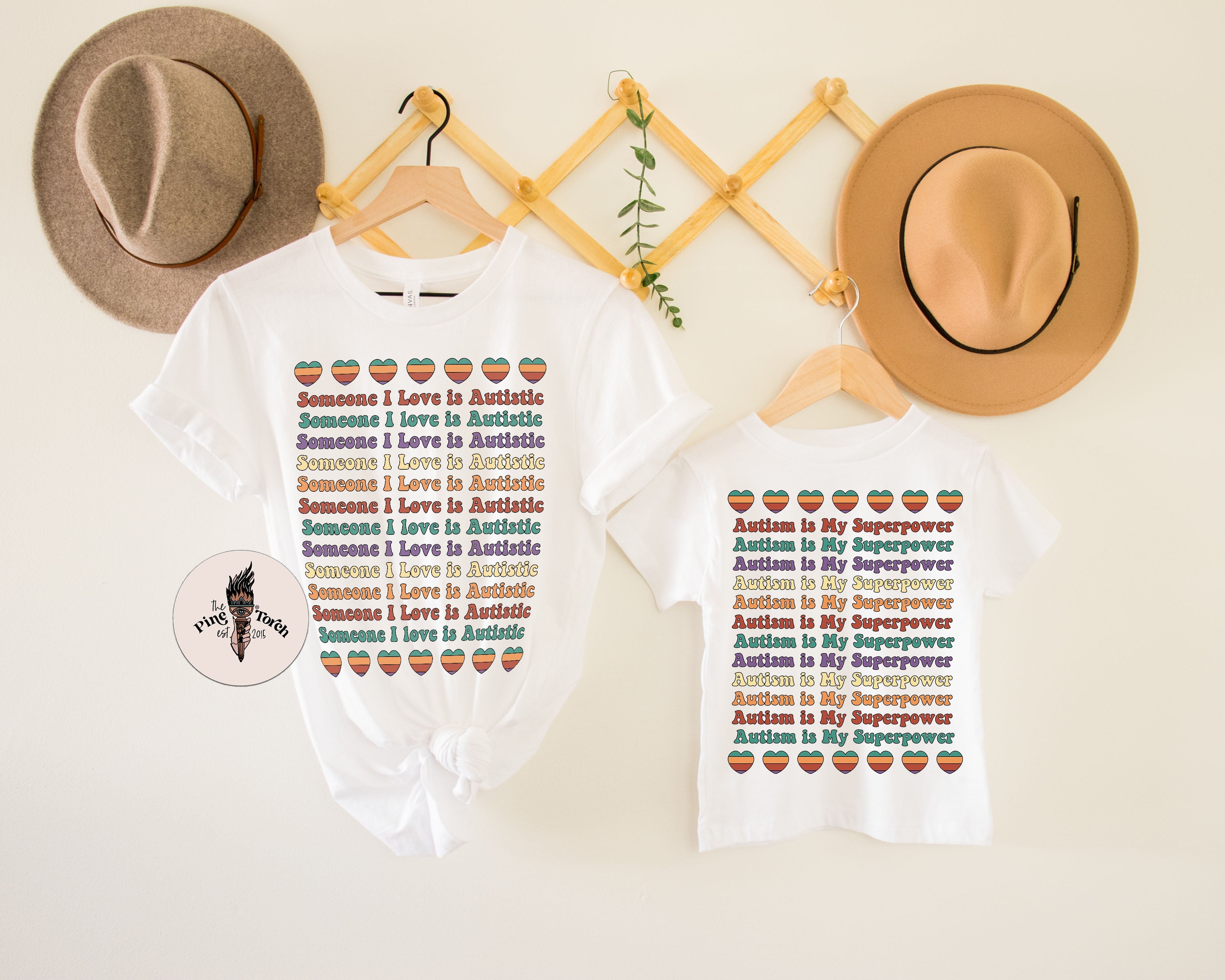 « AUTISM IS MY SUPERPOWER (RAINBOW) » UNISEX TEE