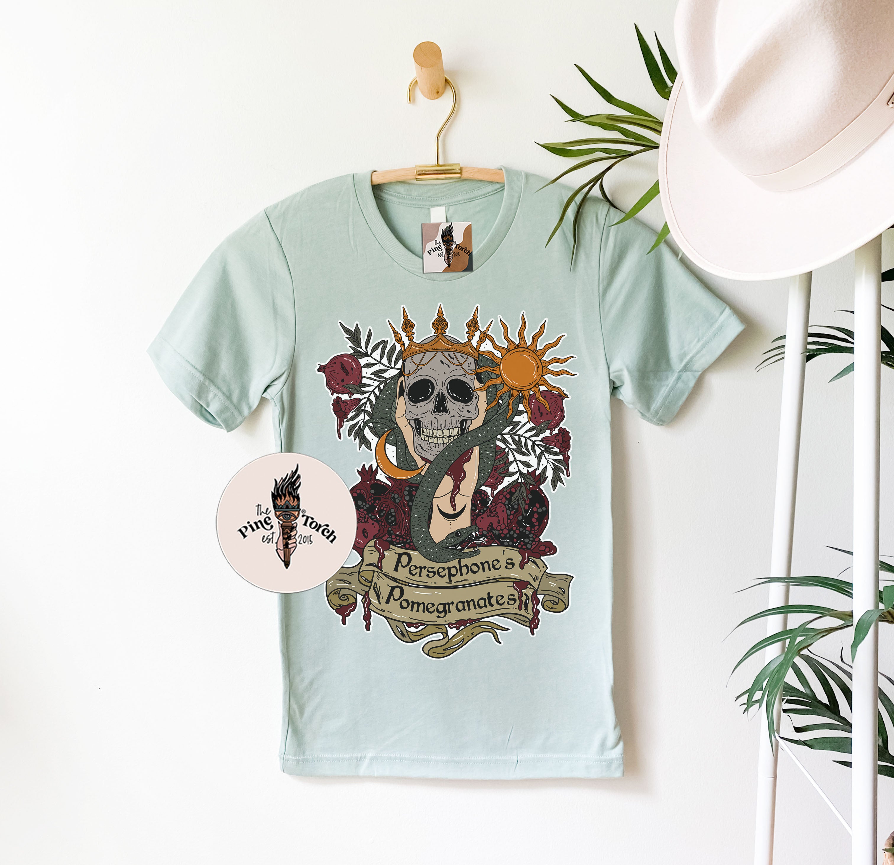 PERSEPHONE'S POMEGRANATES // UNISEX TEE