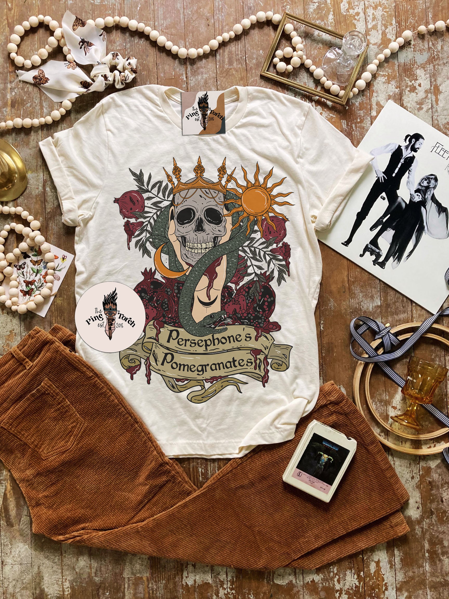 PERSEPHONE'S POMEGRANATES // UNISEX TEE