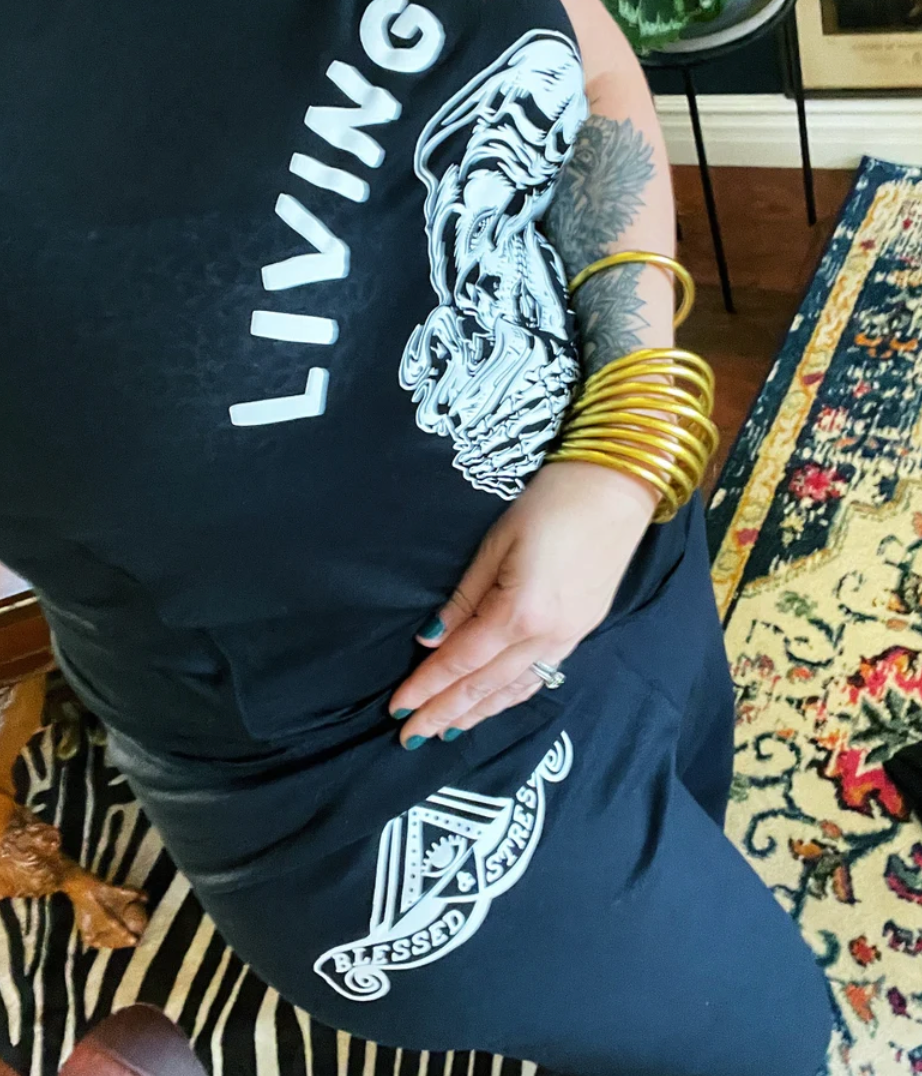 « BLESSED AND STRESSED » JOGGERS