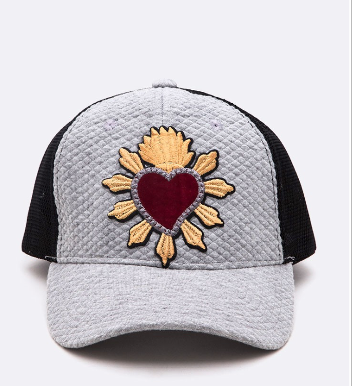 « SACRED HEART » QUILTED TRUCKER CAP