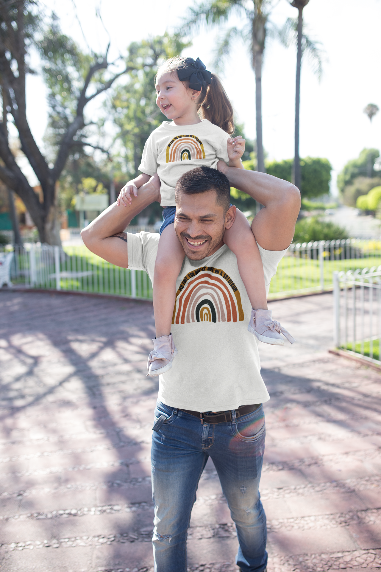 « MY LOVE FOR YOU IS NOT ON A SPECTRUM » KIDS/YOUTH TEE