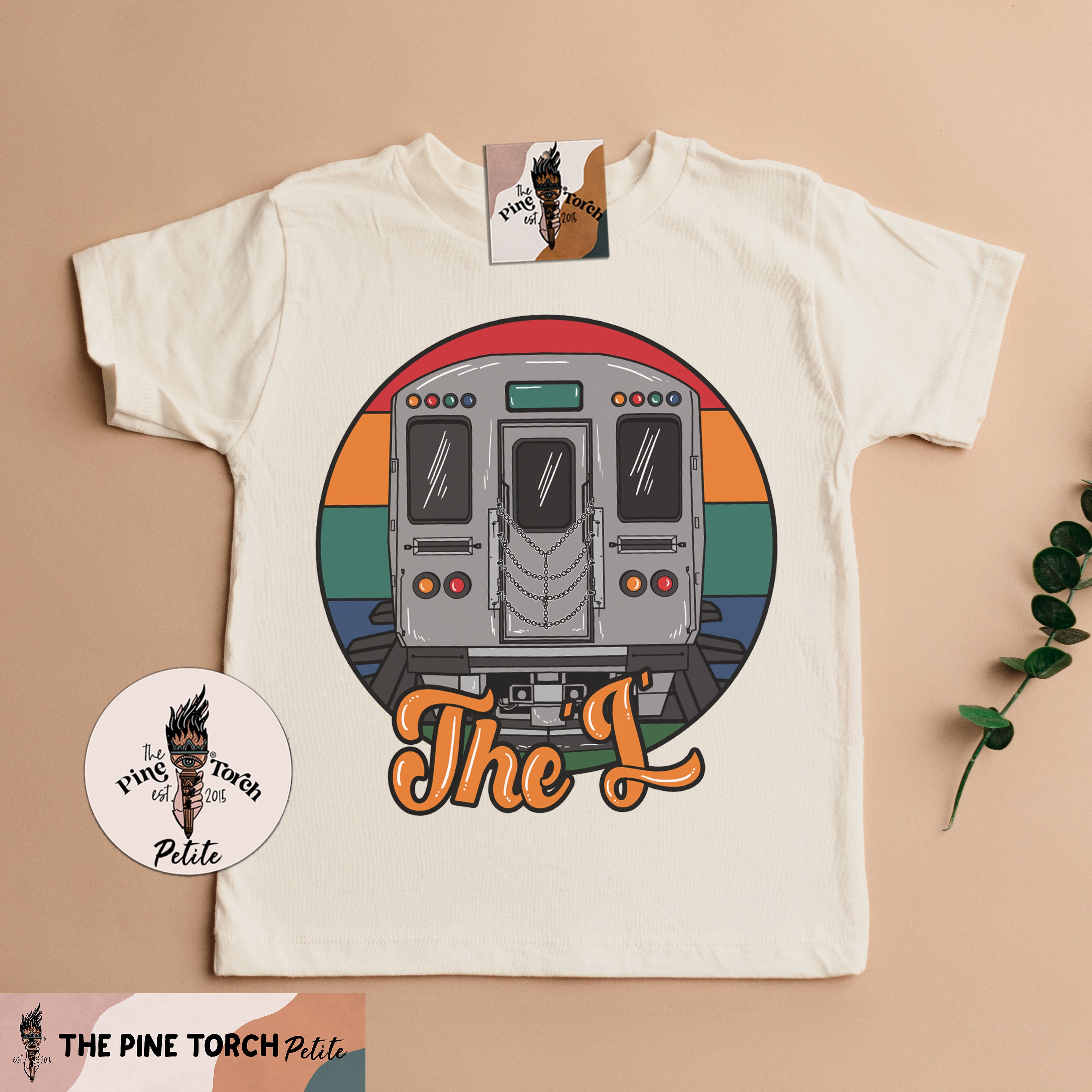 « THE CHICAGO L TRAIN» BODYSUIT