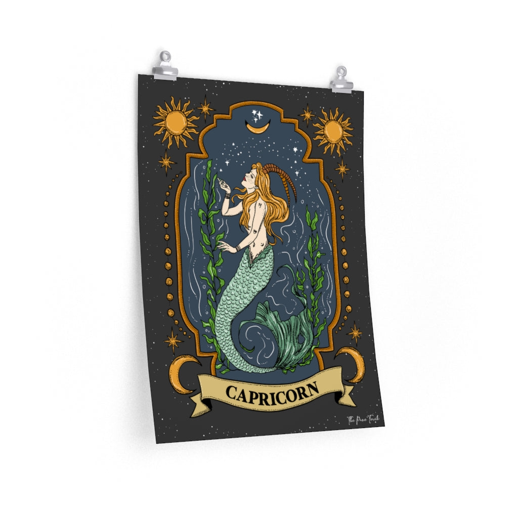 CAPRICORN // MATTE POSTER PRINT