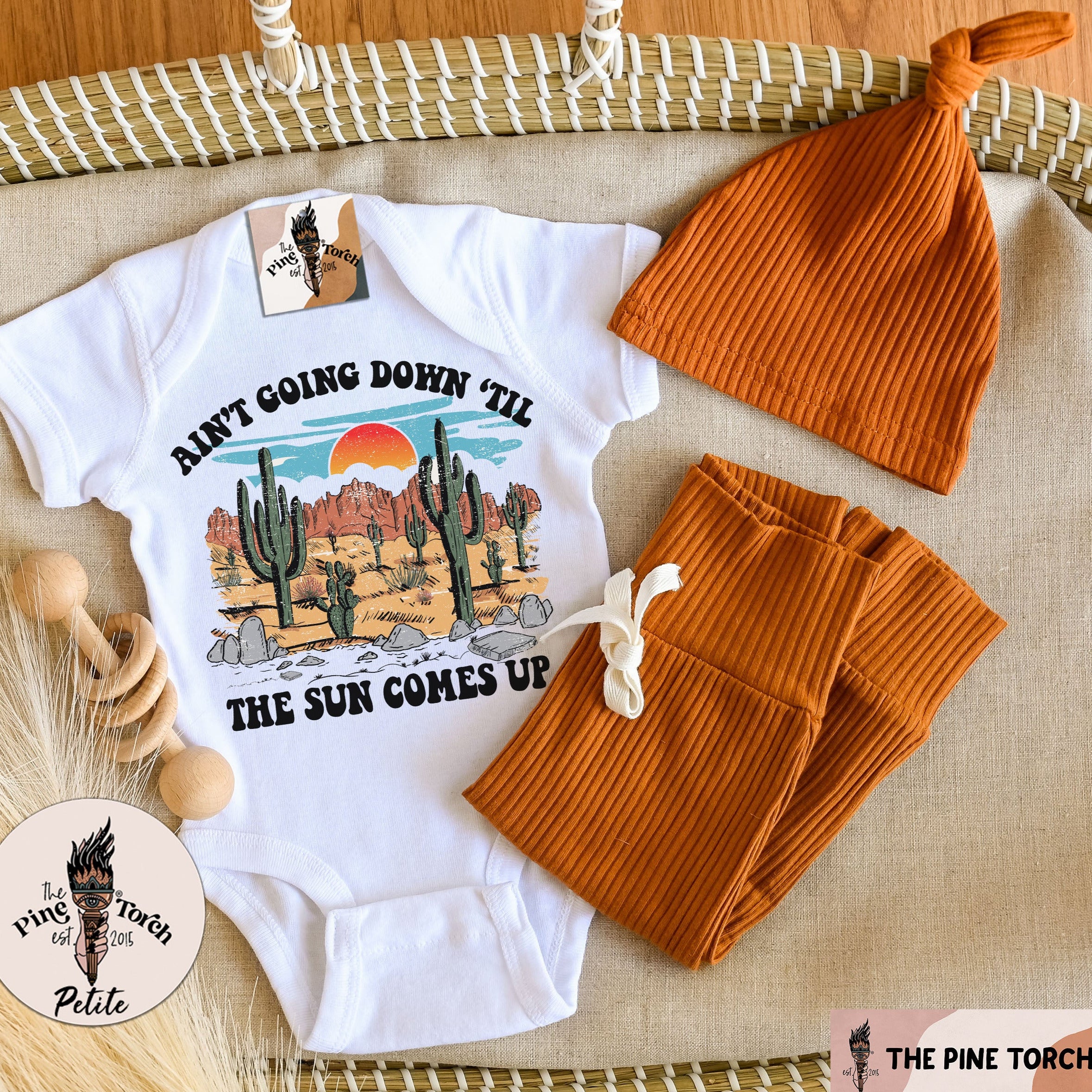 « AIN'T GOING DOWN 'TIL THE SUN COMES UP » BODYSUIT