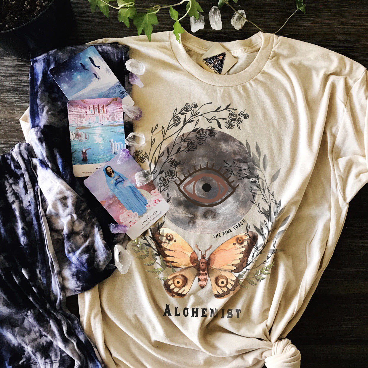 « ALCHEMIST » CREAM UNISEX TEE