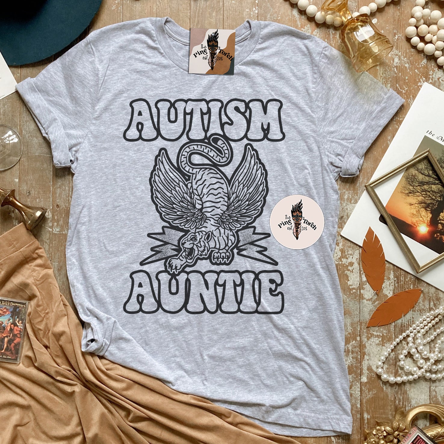AUTISM AUNTIE TIGER // UNISEX TEE