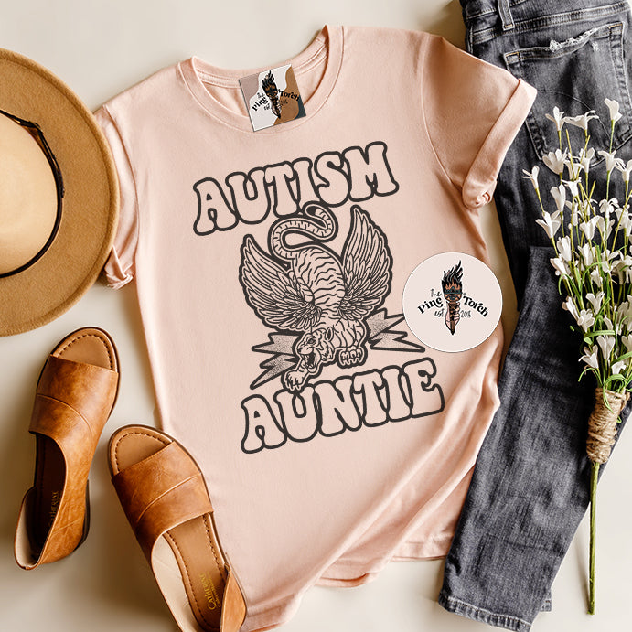 AUTISM AUNTIE TIGER // UNISEX TEE