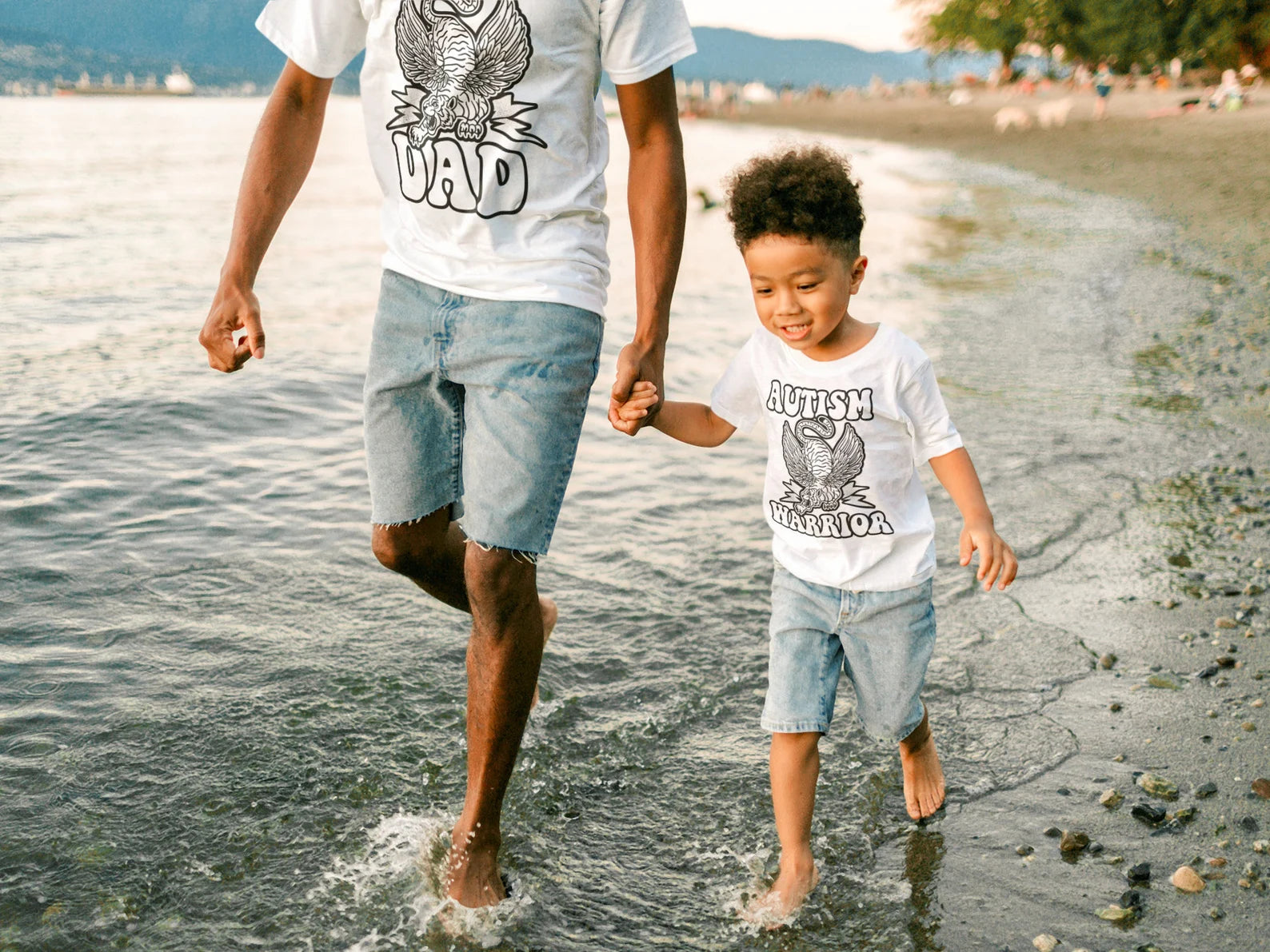 AUTISM DAD TIGER // UNISEX TEE