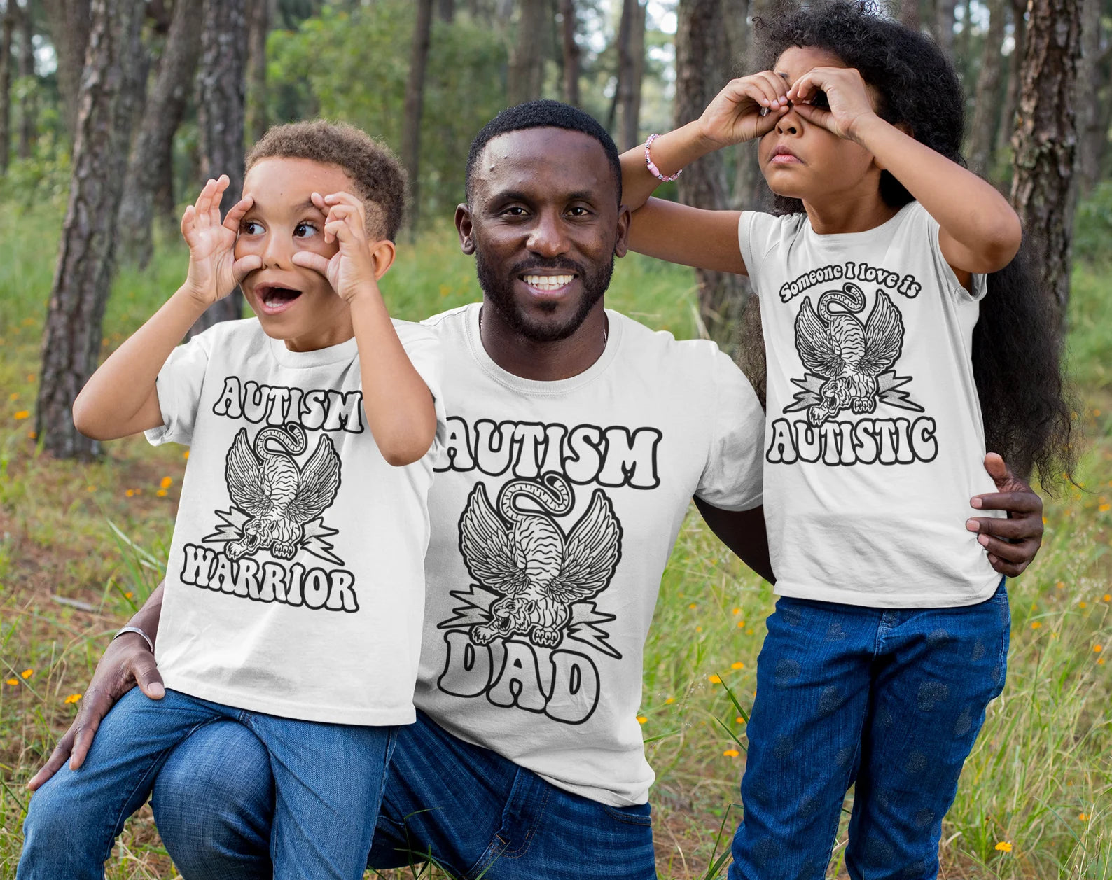 AUTISM DAD TIGER // UNISEX TEE