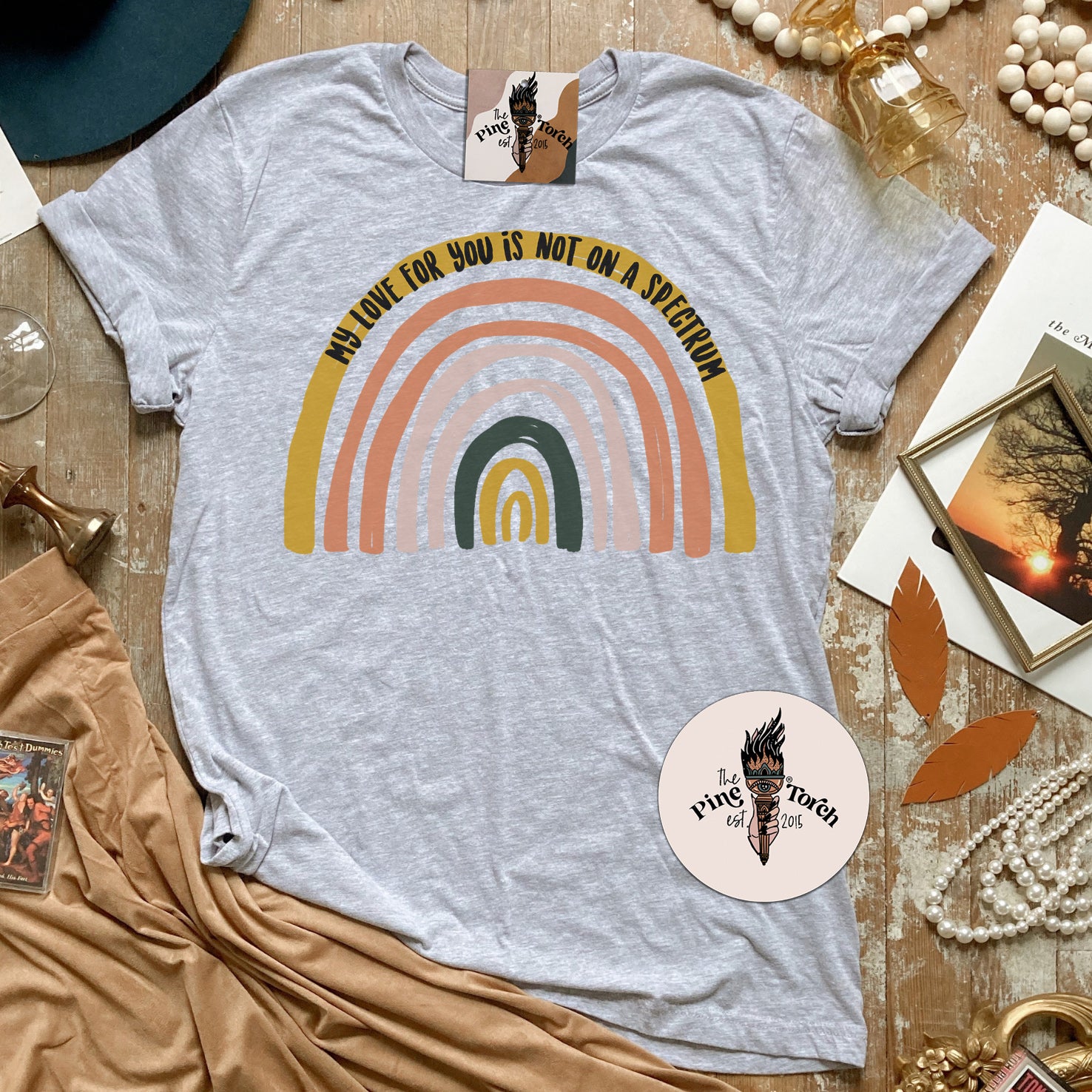 MY LOVE FOR YOU IS NOT ON A SPECTRUM // UNISEX TEE