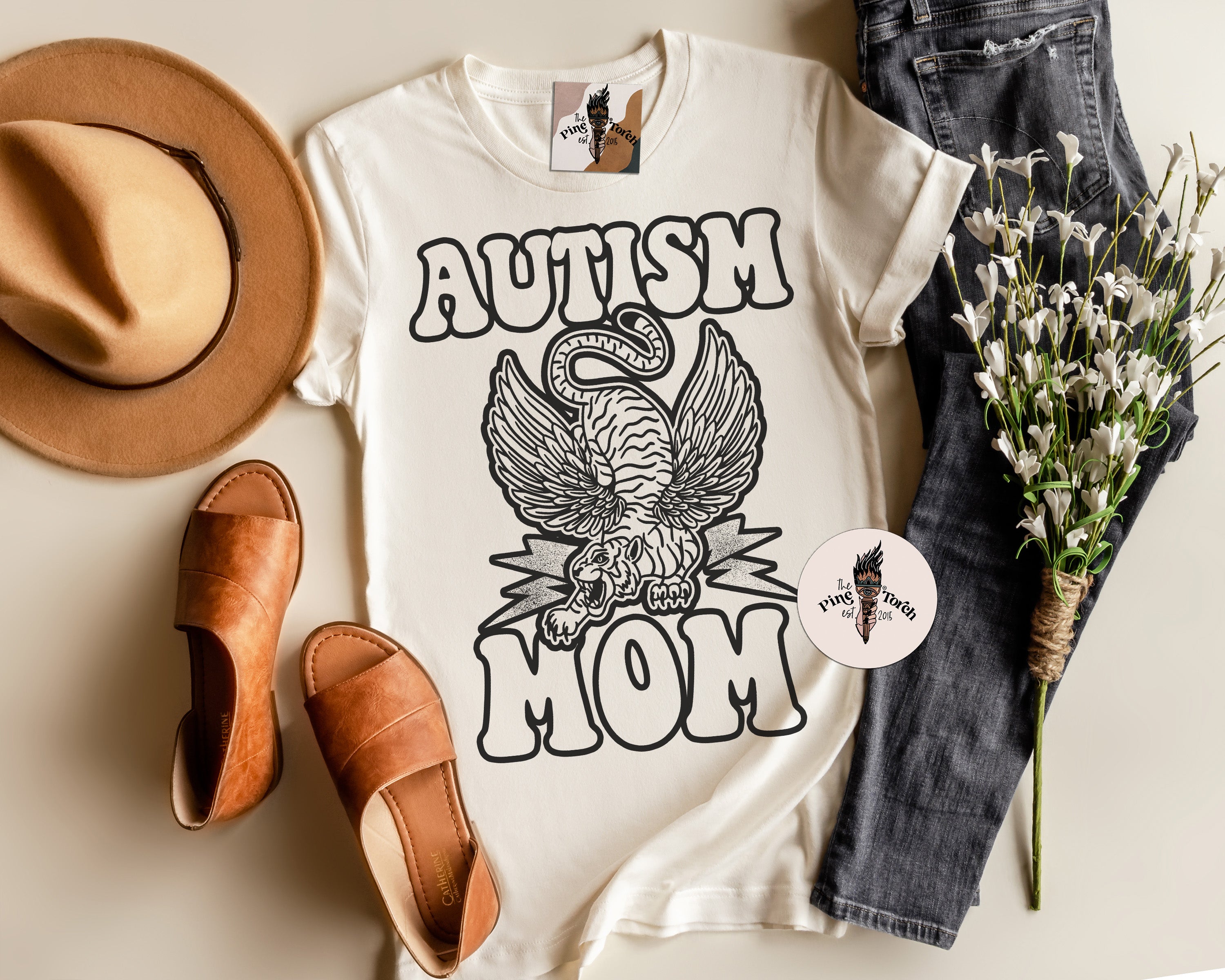« AUTISM MOM » UNISEX TEE