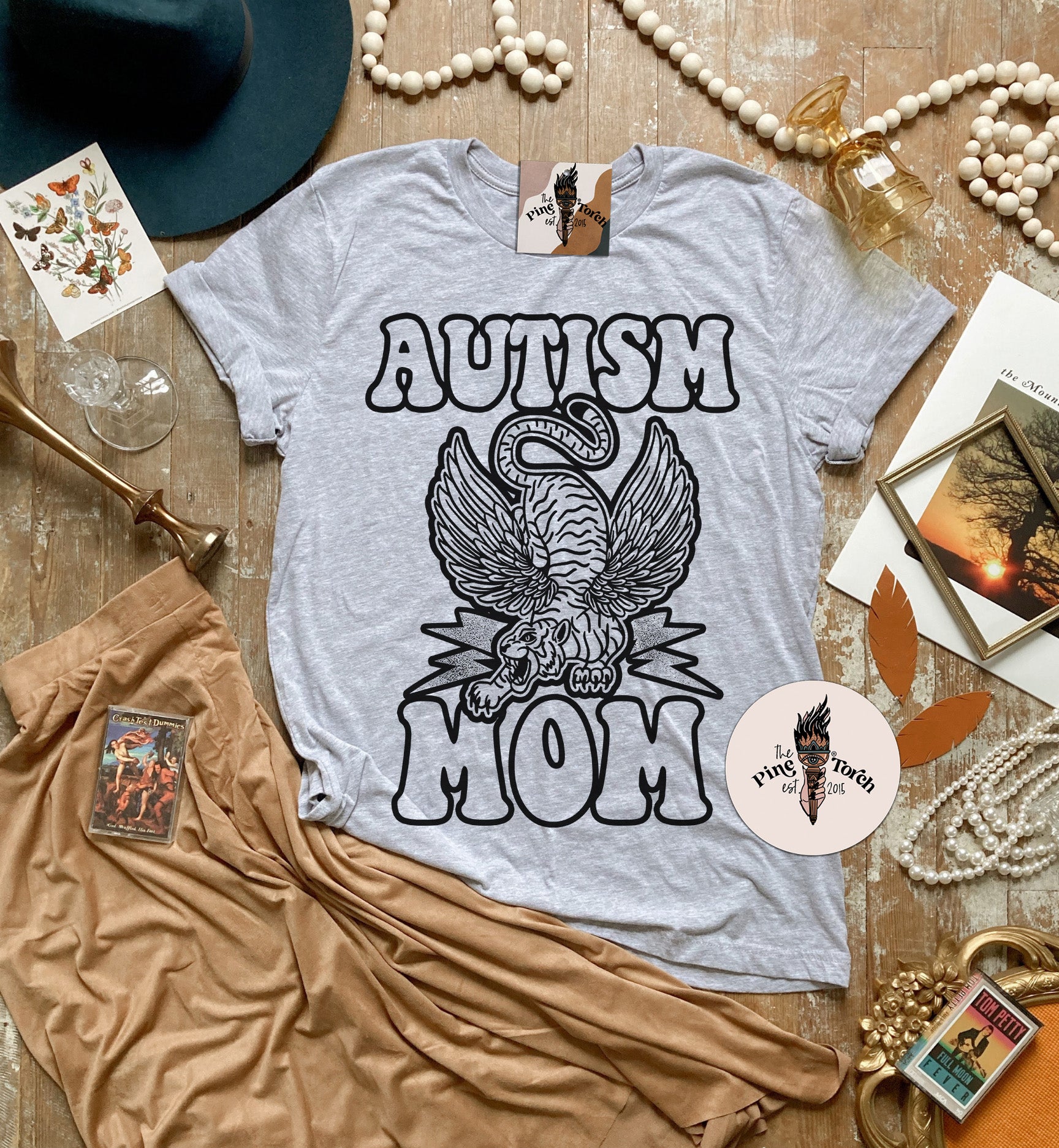 « AUTISM MOM » UNISEX TEE