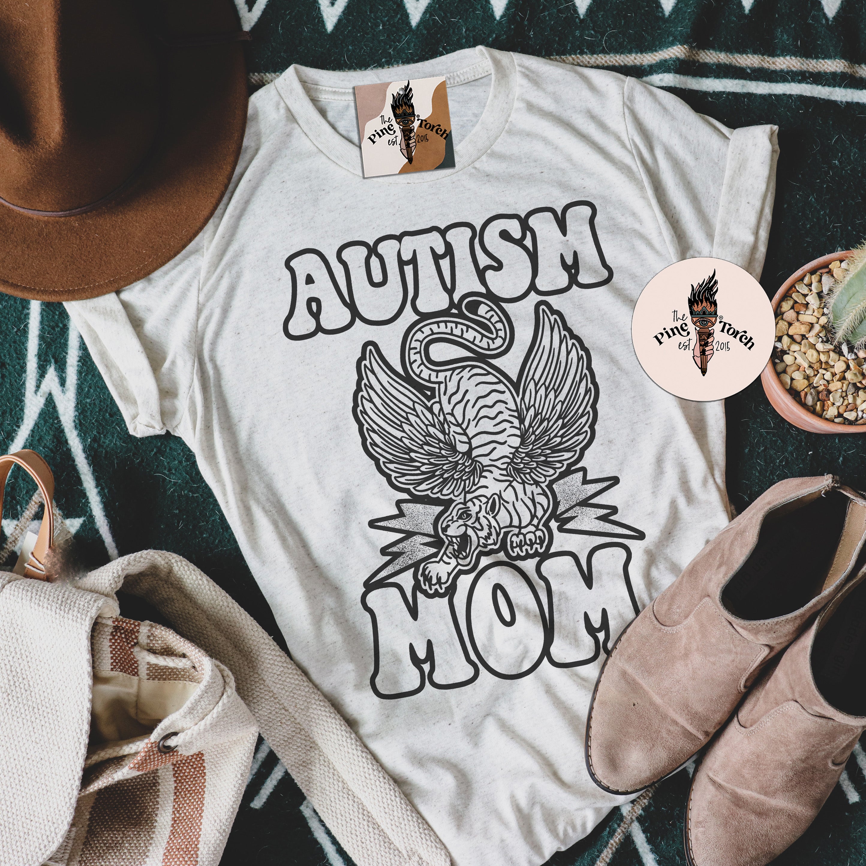 « AUTISM MOM » UNISEX TEE