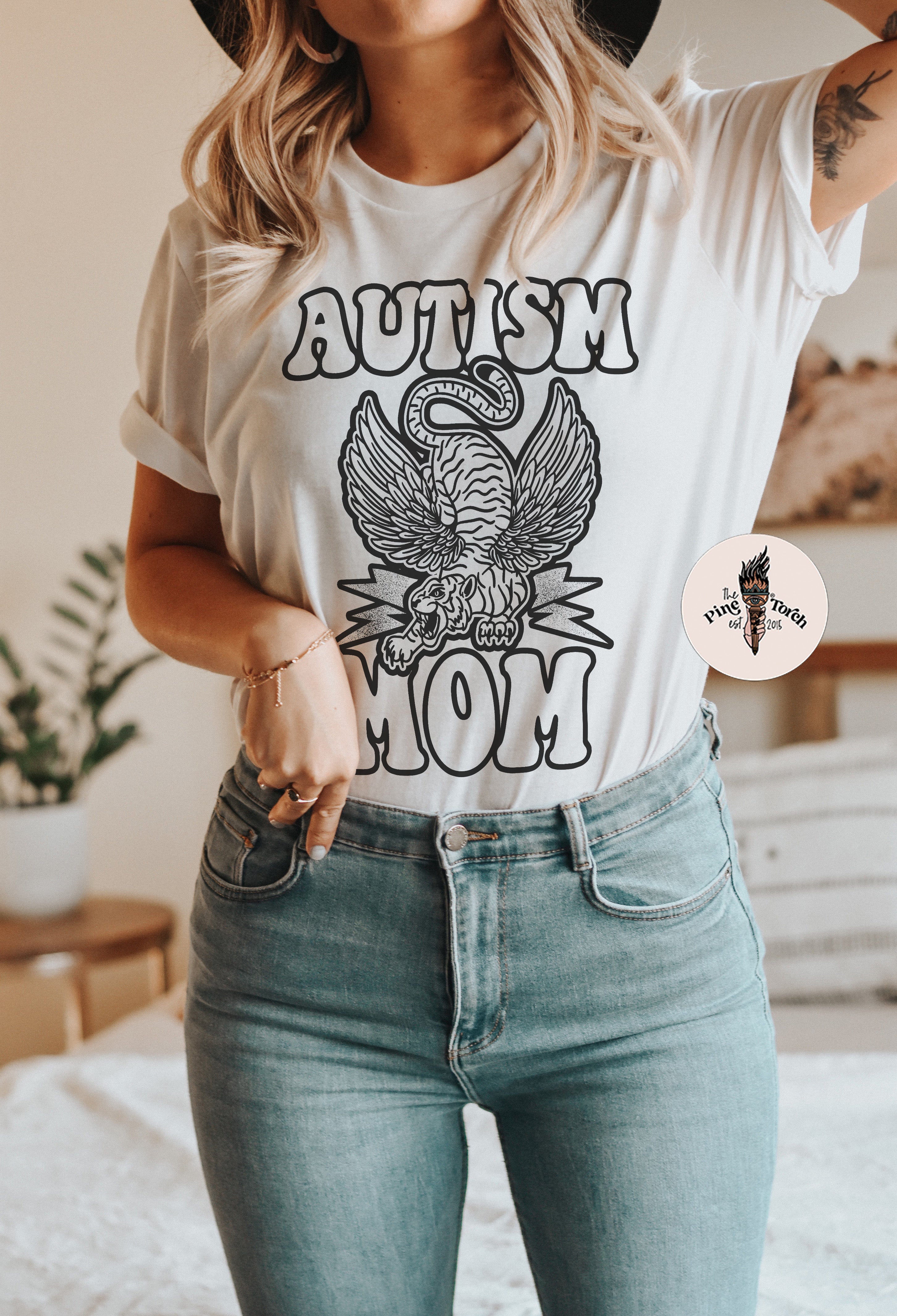 « AUTISM MOM » UNISEX TEE