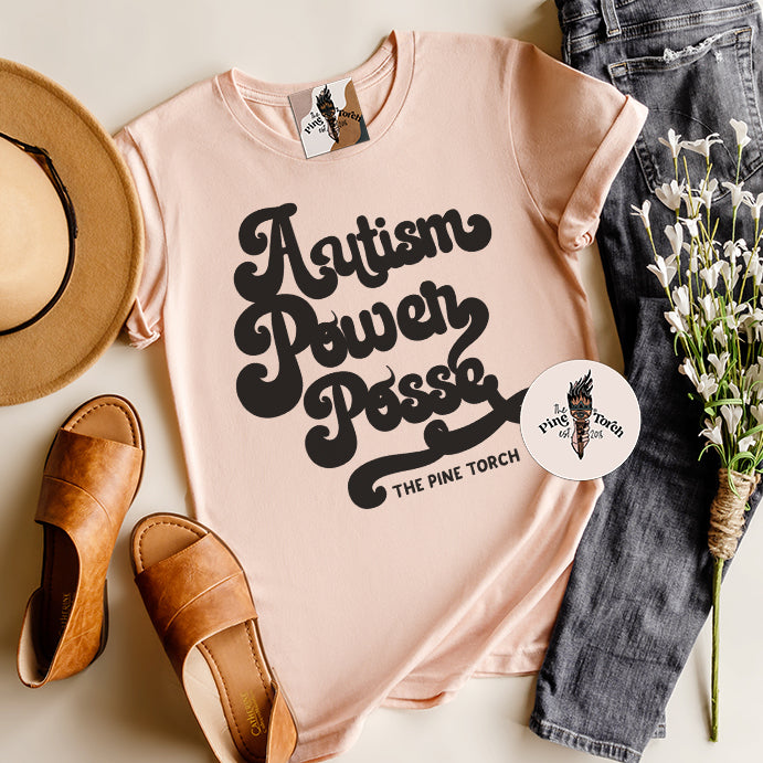 AUTISM POWER POSSE // UNISEX TEE