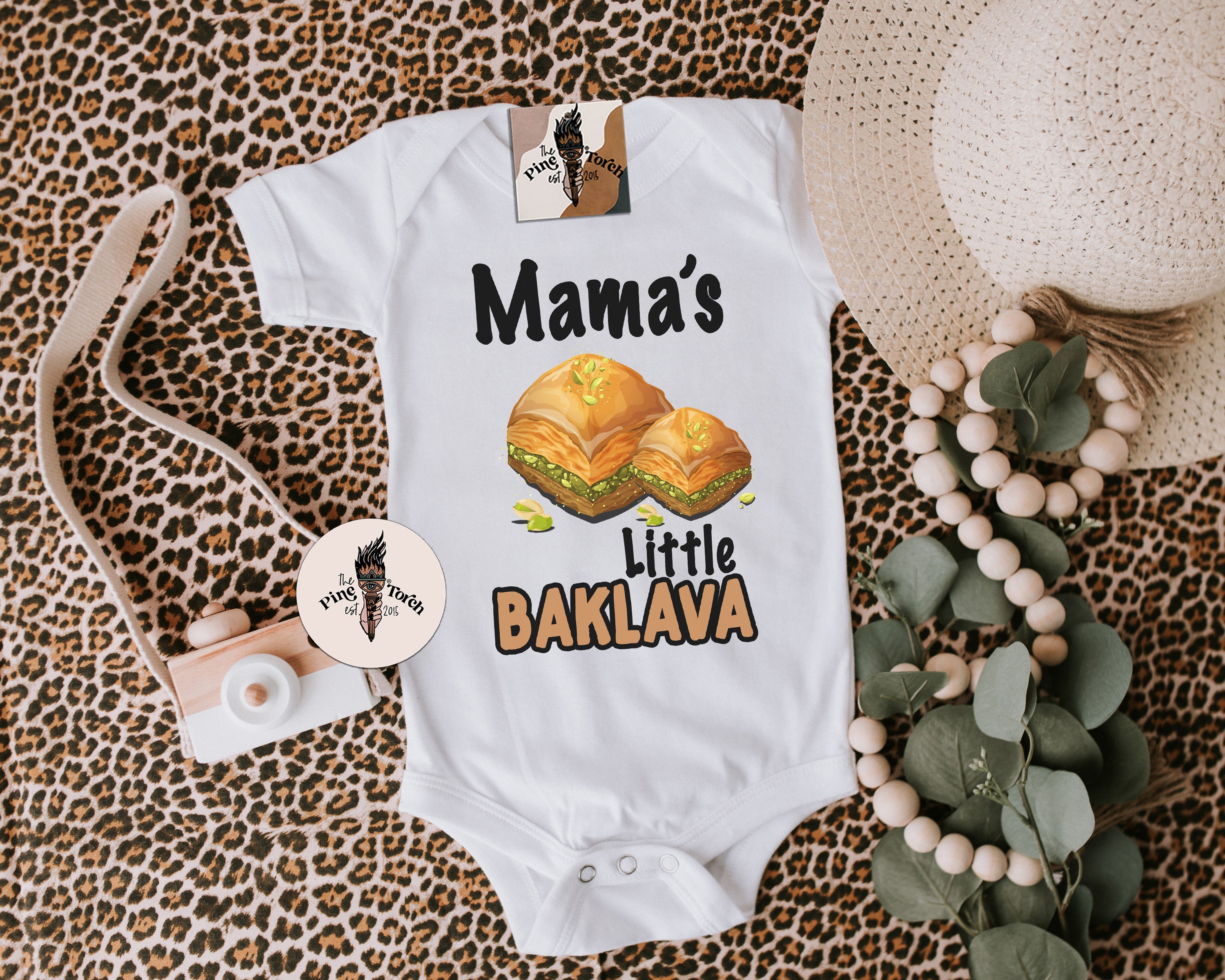 « MAMA'S LITTLE BAKLAVA » BODYSUIT
