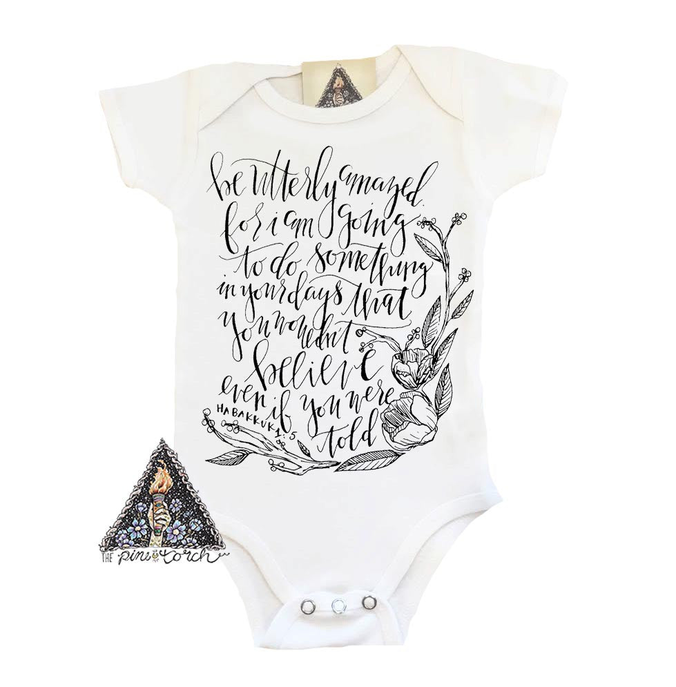 « BE AMAZED AT ALL I'LL DO » BODYSUIT