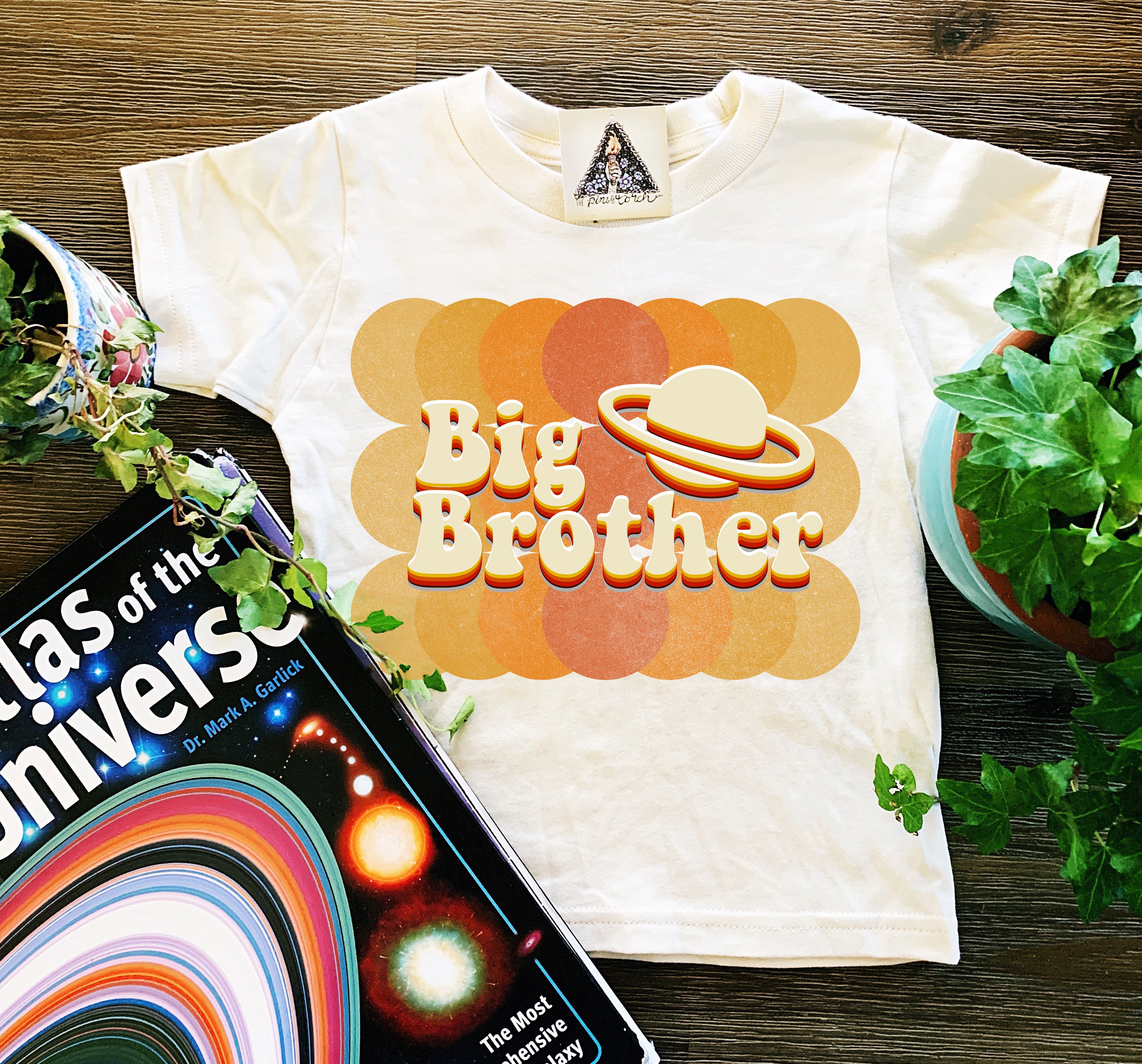 « BIG BROTHER RETRO OUTER SPACE » KID'S TEE