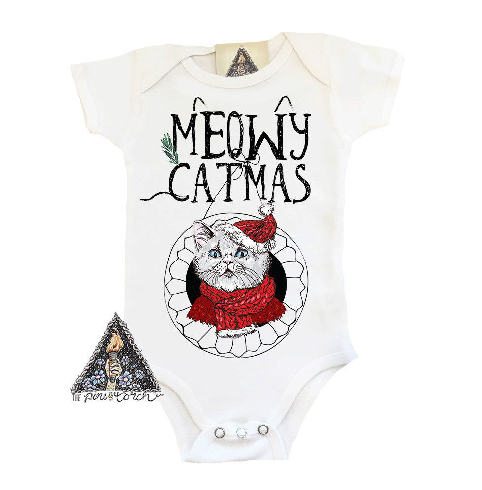 « MEOWY CATMAS » BODYSUIT