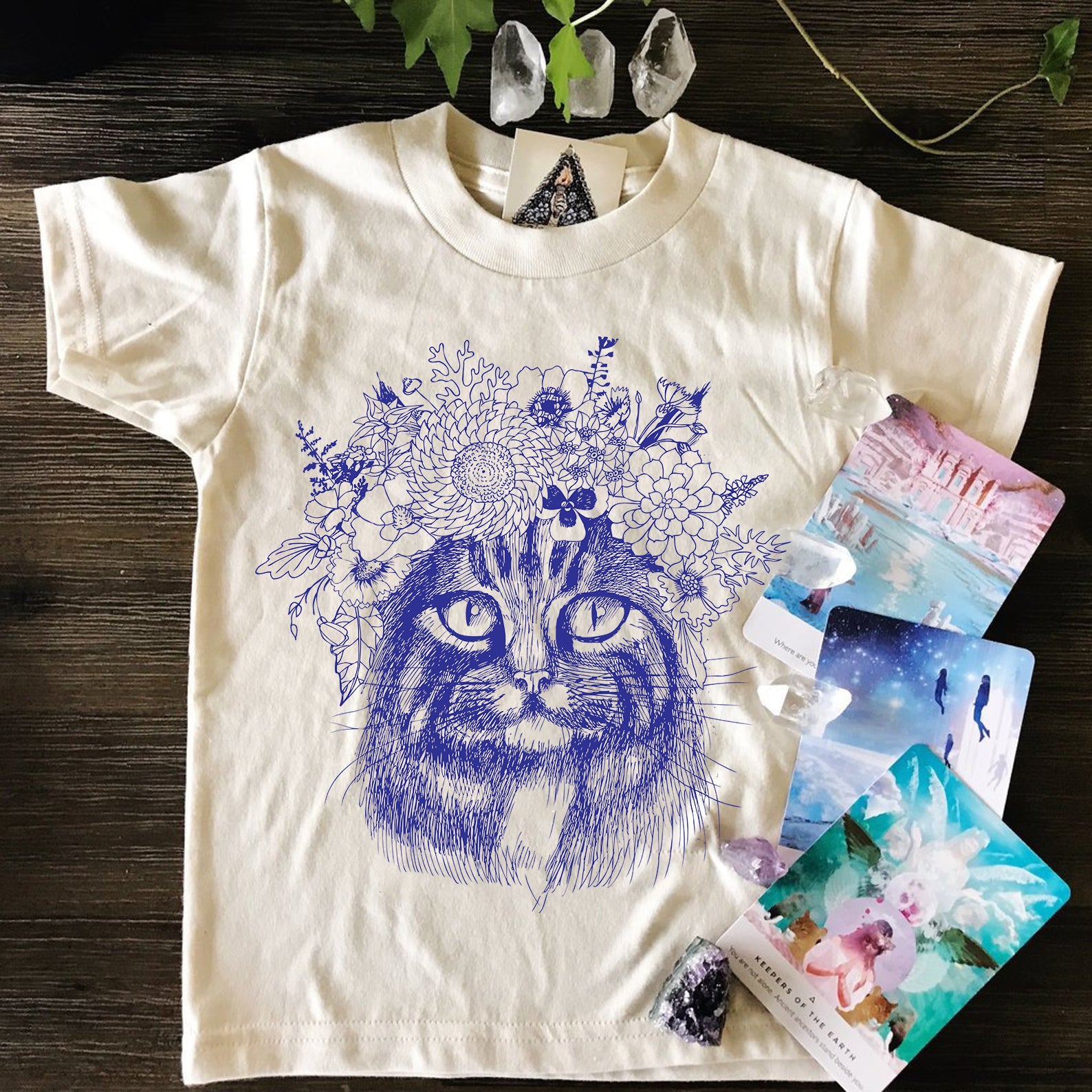 « BOHO CAT » KID'S TEE